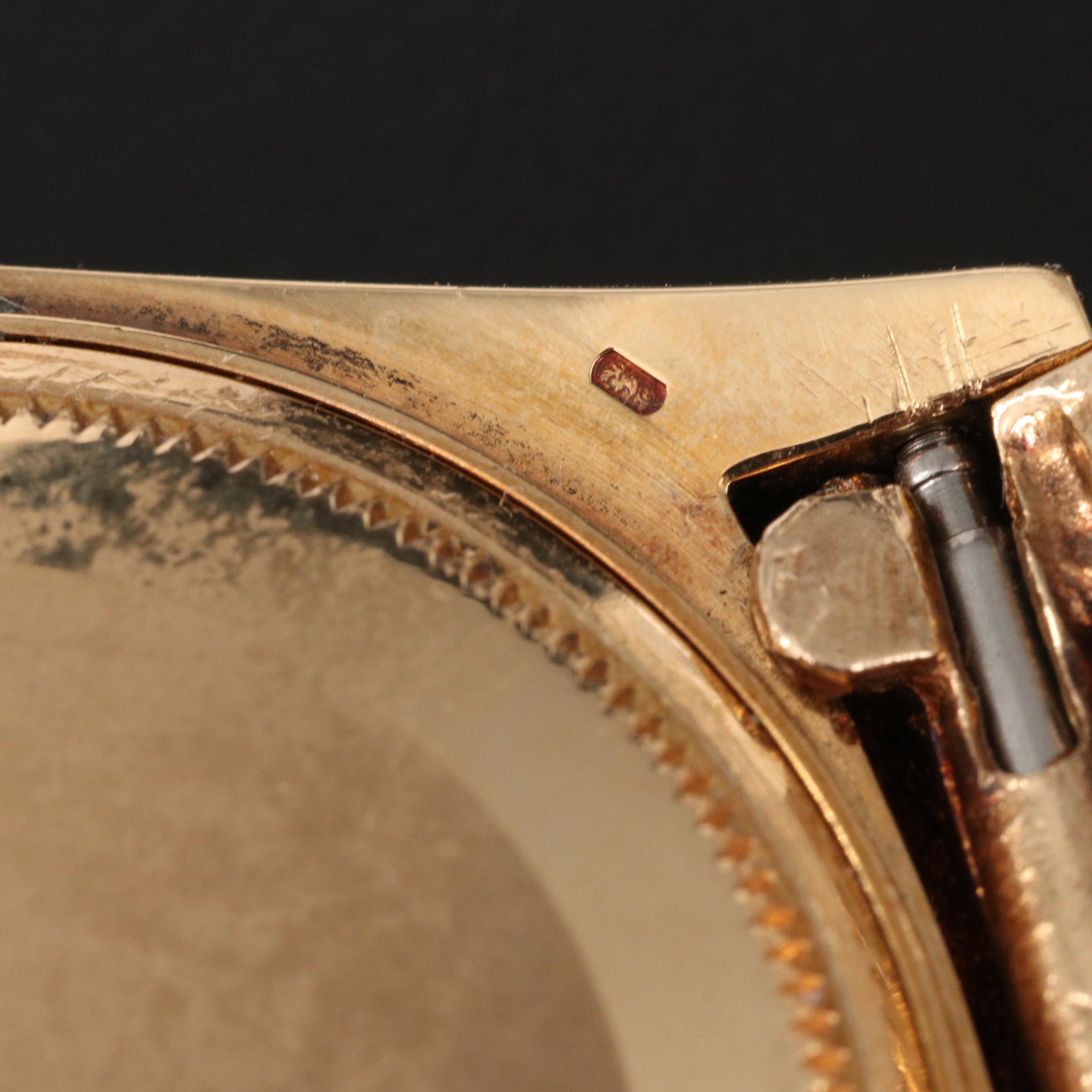 1979 Rolex 18K Yellow Gold 1.15 CTW Diamond Day-Date Watch