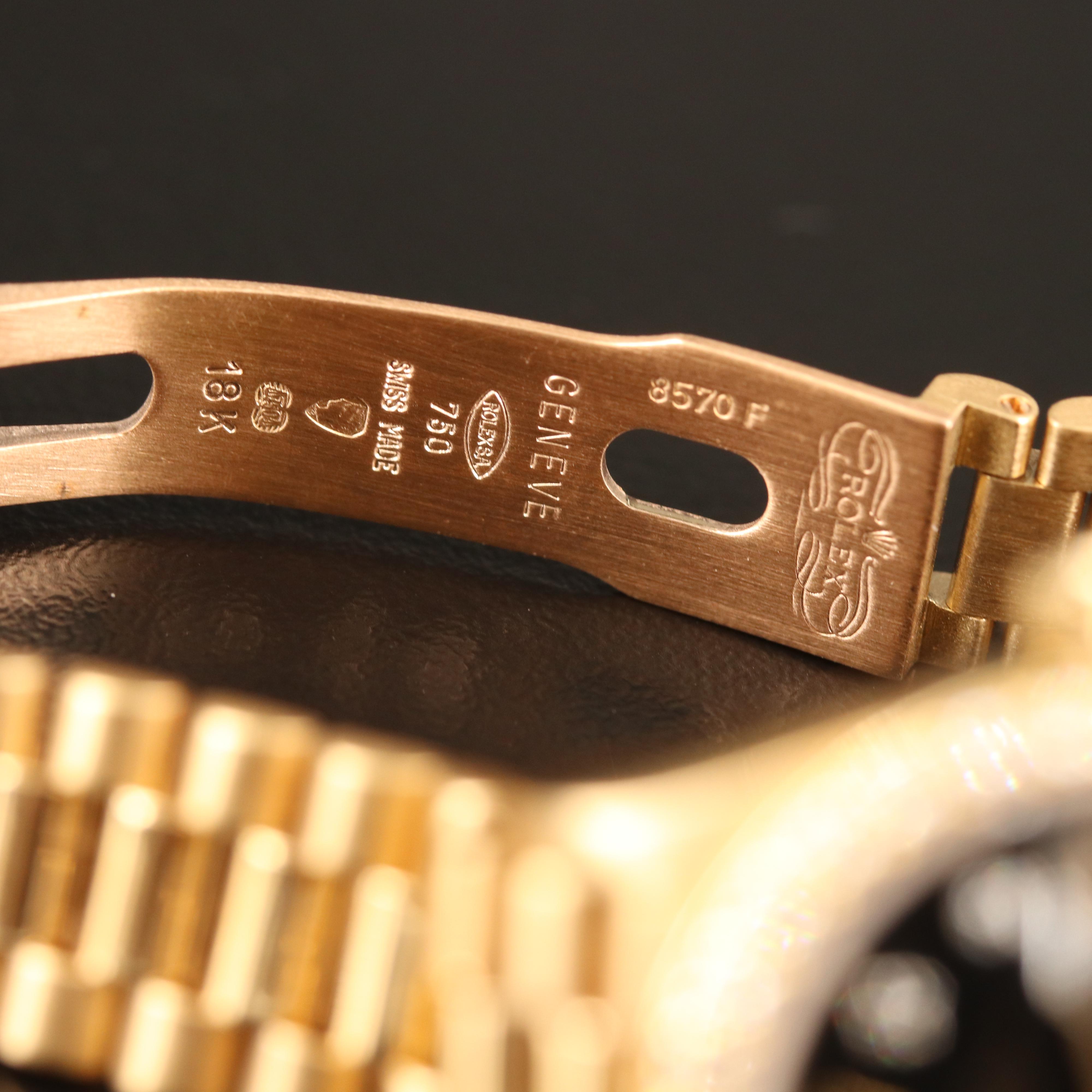 1986 Rolex Datejust Diamond and 18K Gold Watch