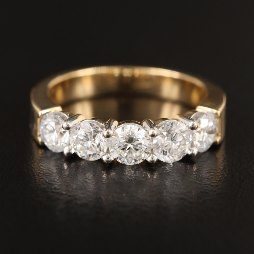 18K 2.00 CTW Diamond Band