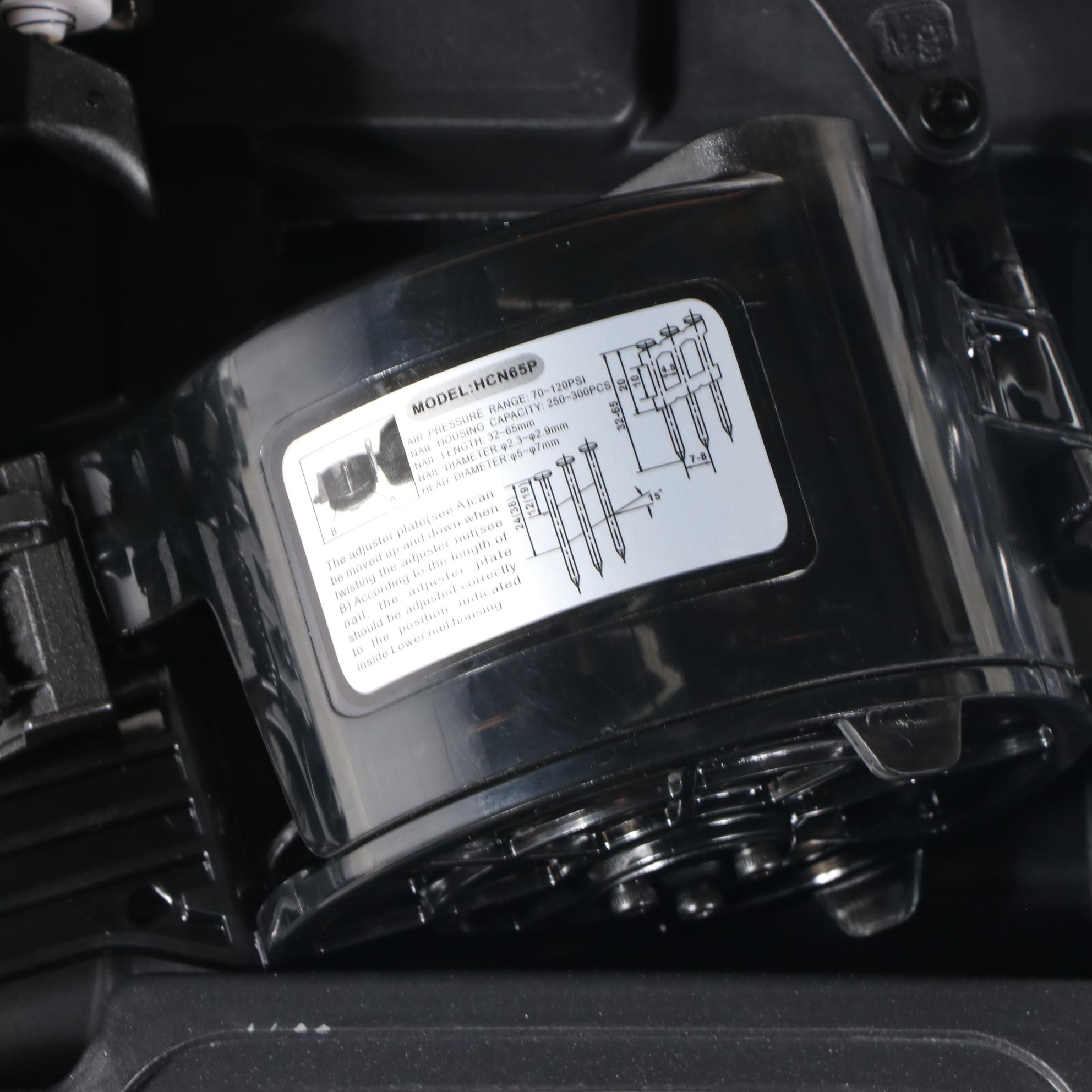 NextWay 3 PRO HCN65P Siding Coil Nailer with Case, Accessories