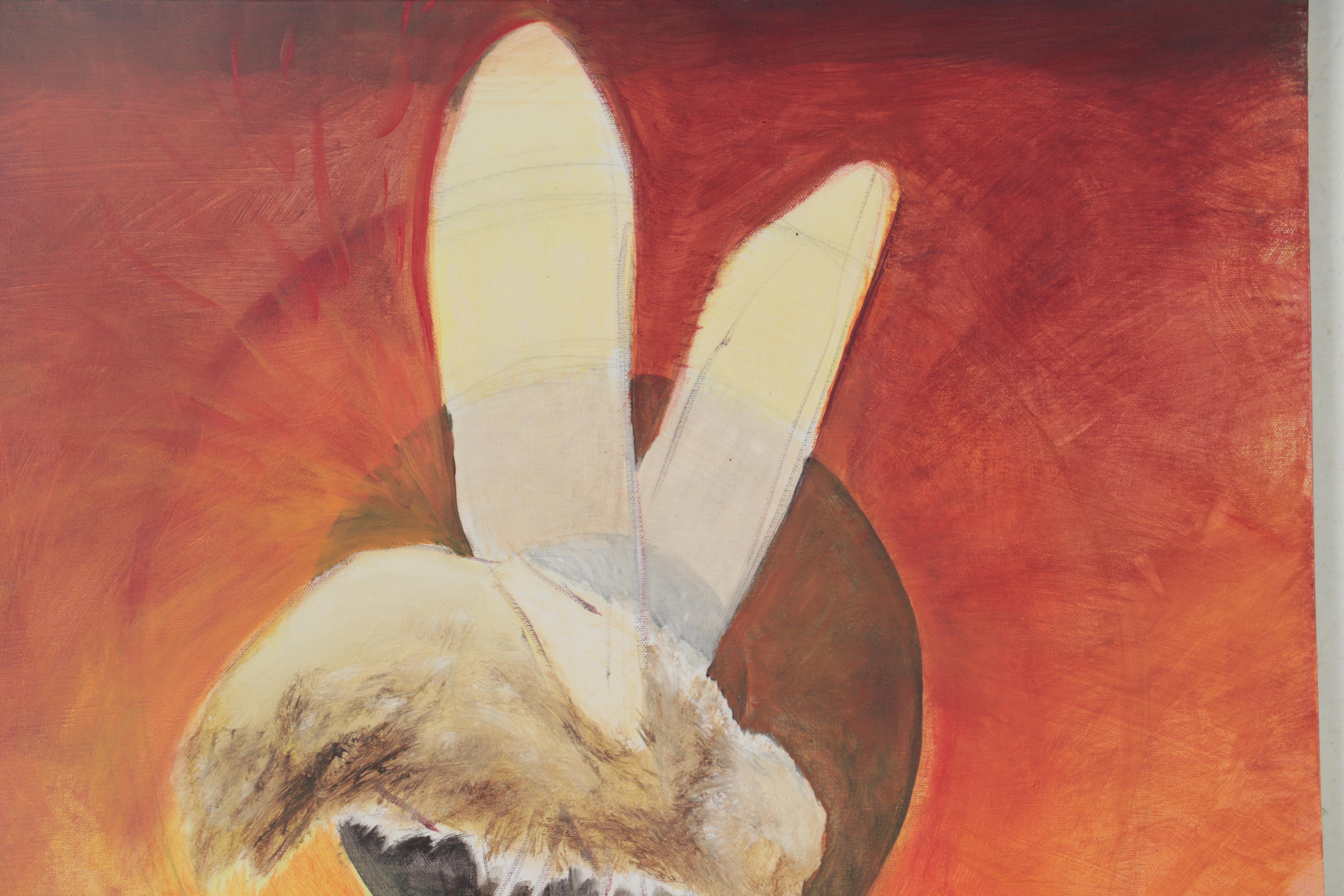 Angela McElwain Acrylic Painting, 21st Century