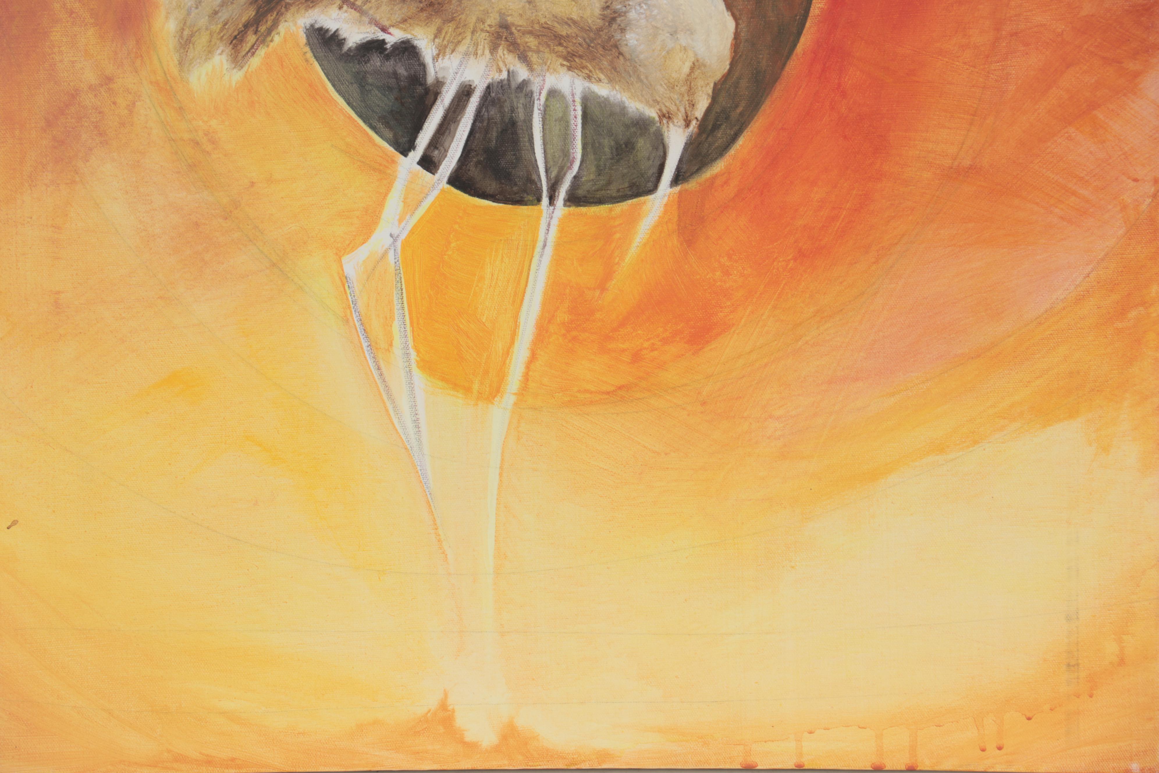 Angela McElwain Acrylic Painting, 21st Century