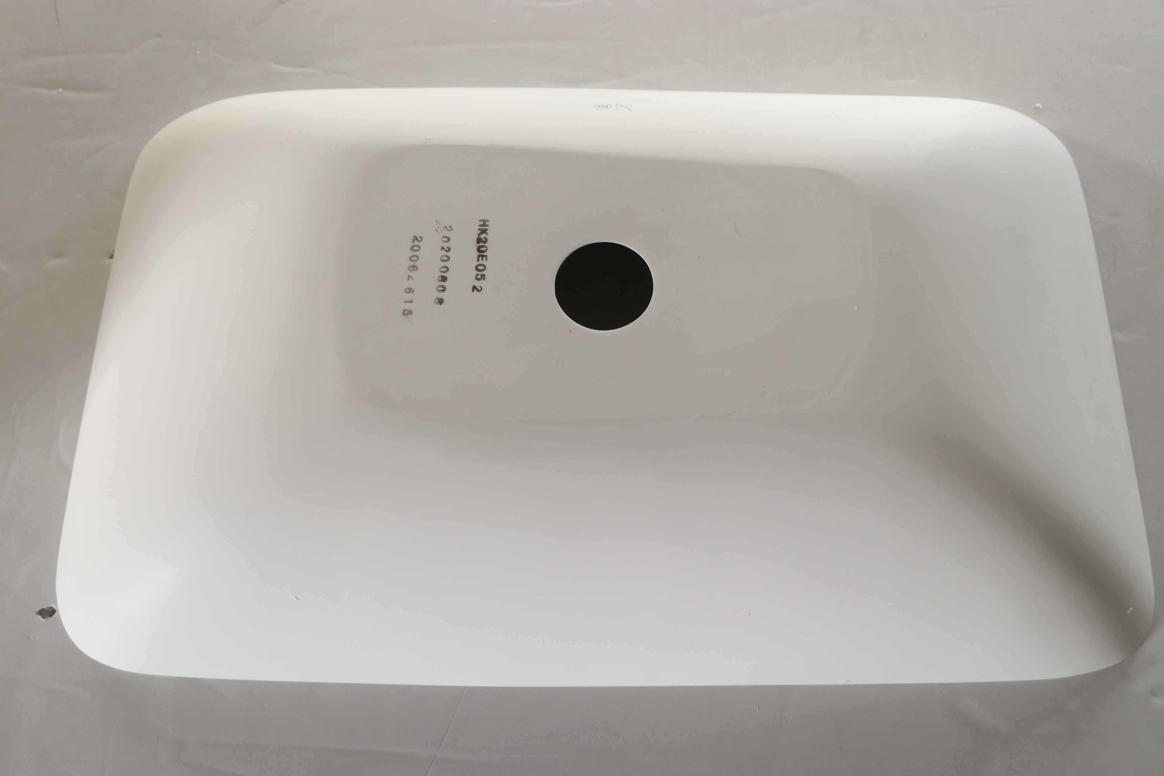 Matte Resin Vessel Sink