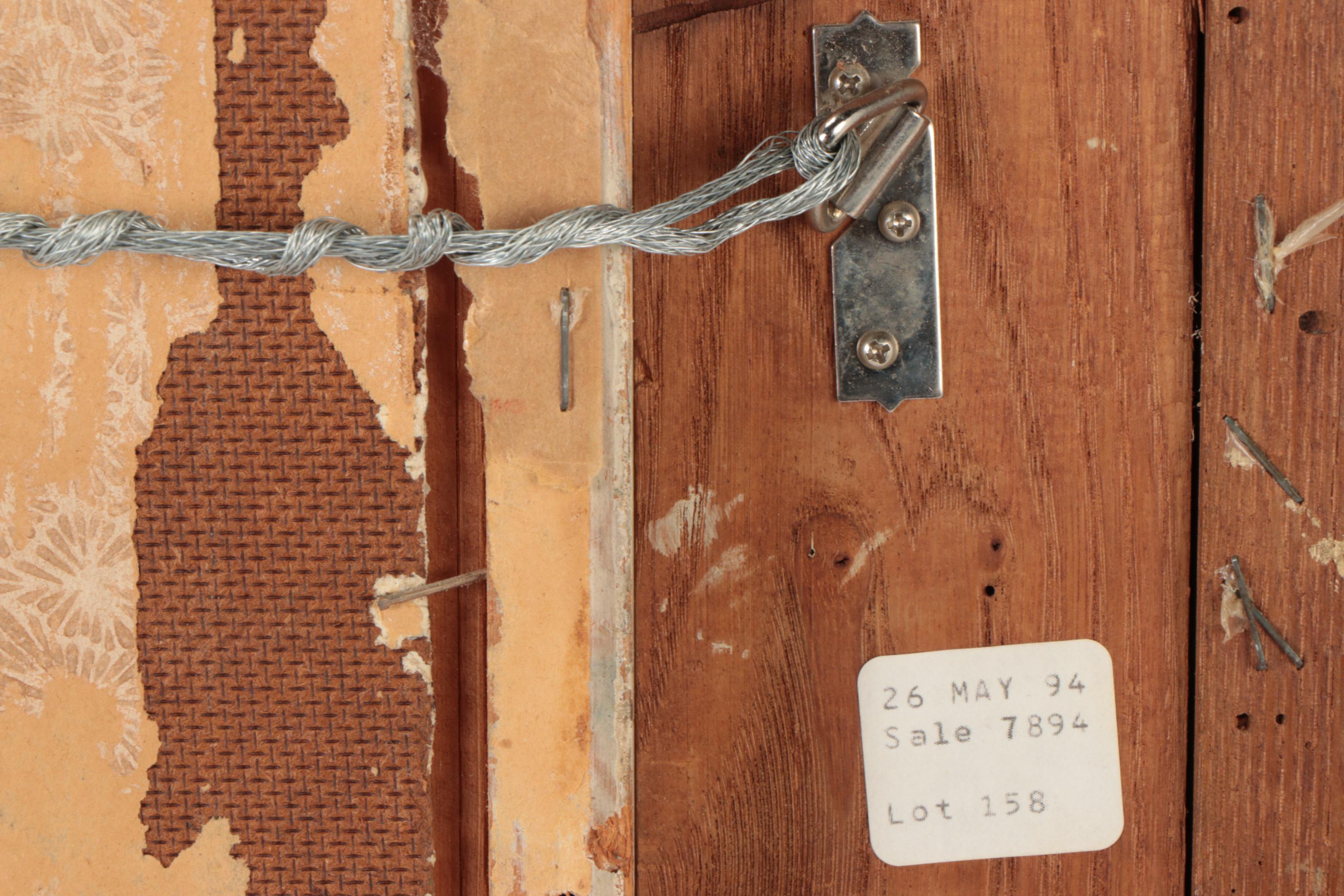 Grandma Moses Folk Tempera Painting "The Sycamore Farm," 1944