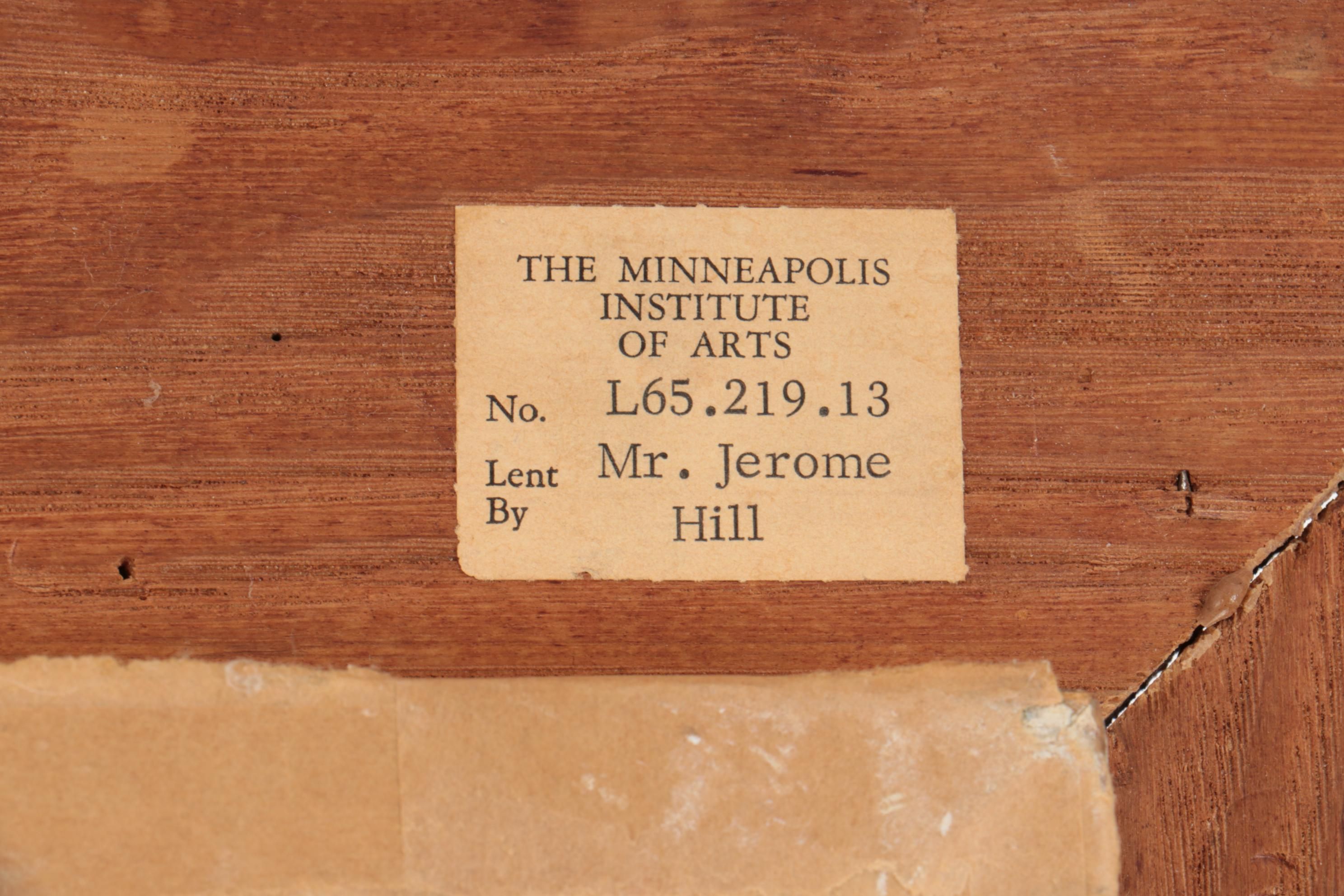 Grandma Moses Folk Tempera Painting "The Sycamore Farm," 1944