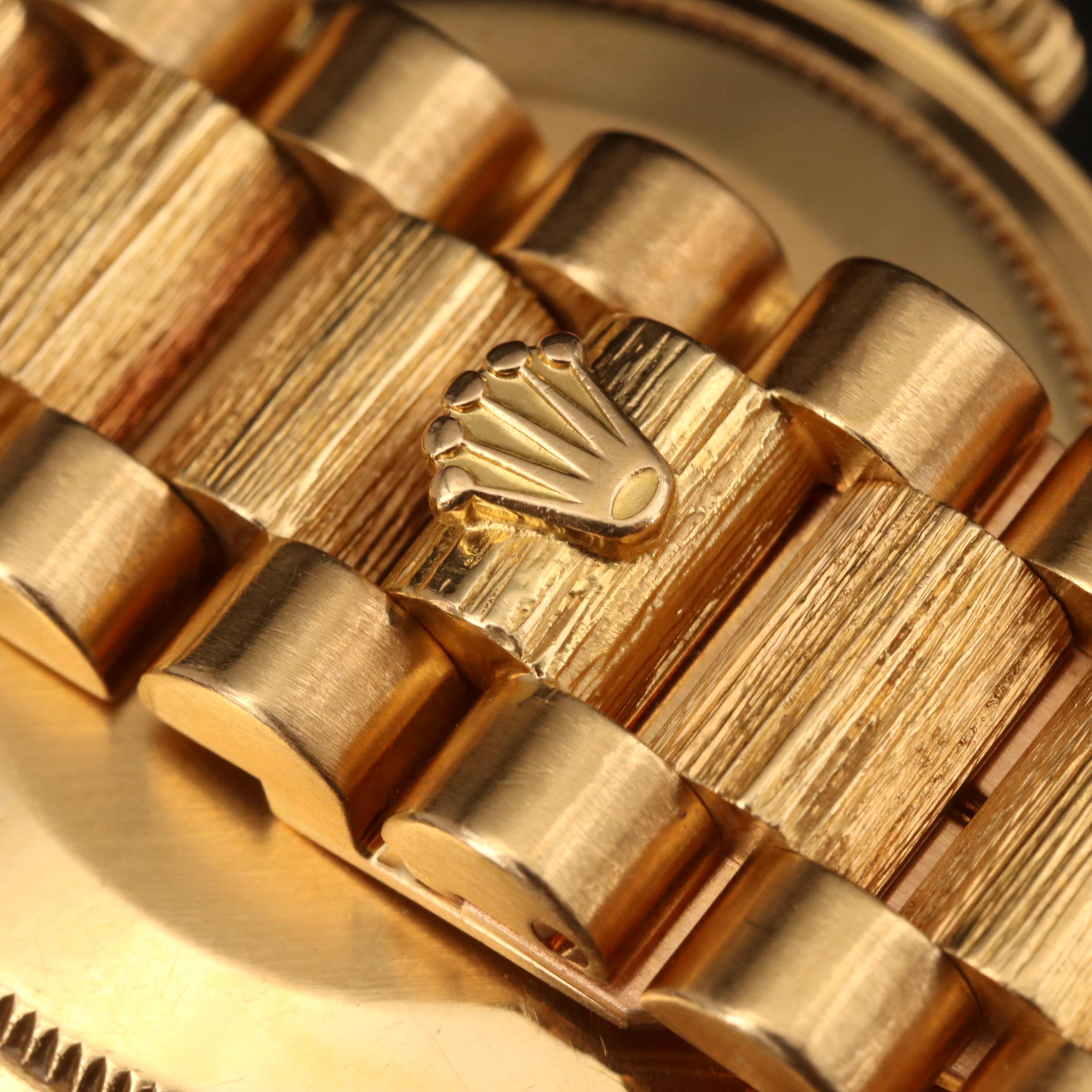 1987 Rolex "Day-Date President" 18K Gold Automatic Watch