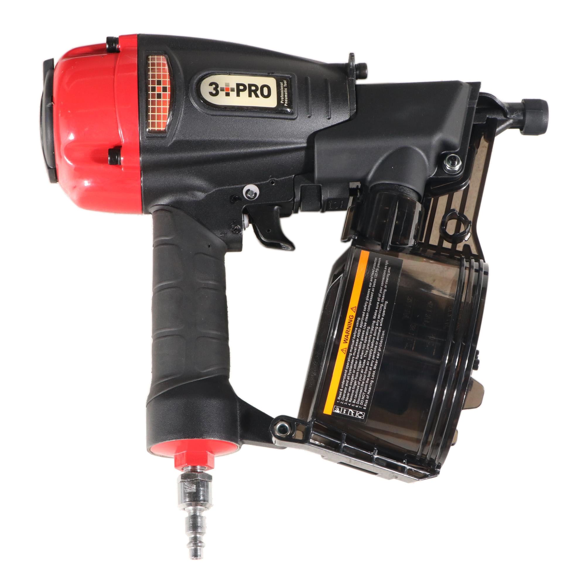 NextWay 3 PRO HCN65P Siding Coil Nailer with Case, Accessories