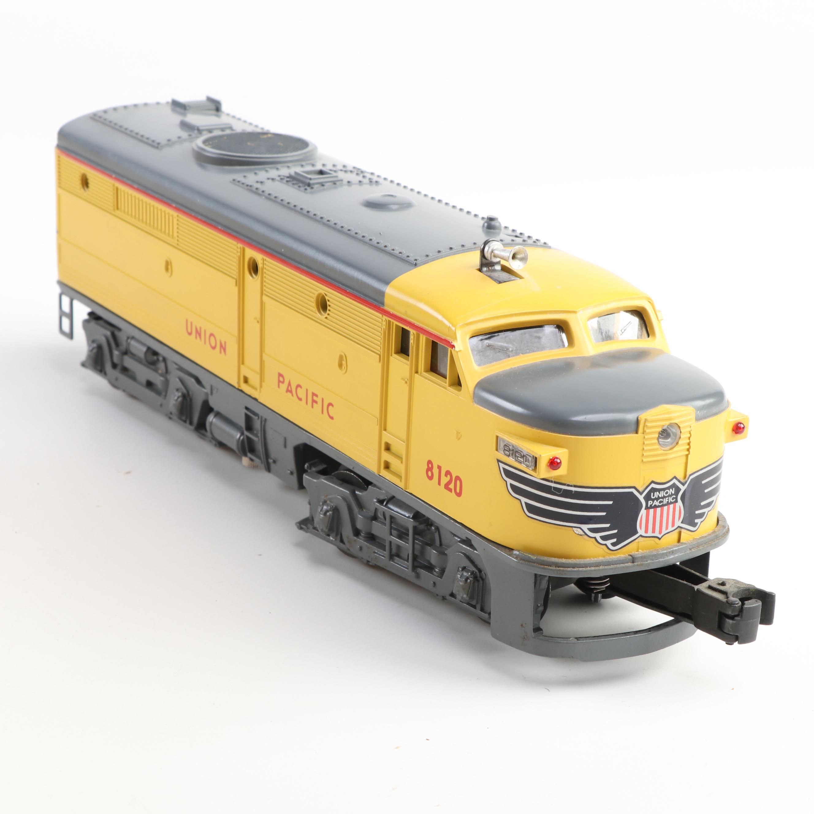 Lionel Model Union Pacific 8120 Engine and Passenger Cars, 1970s–1980s