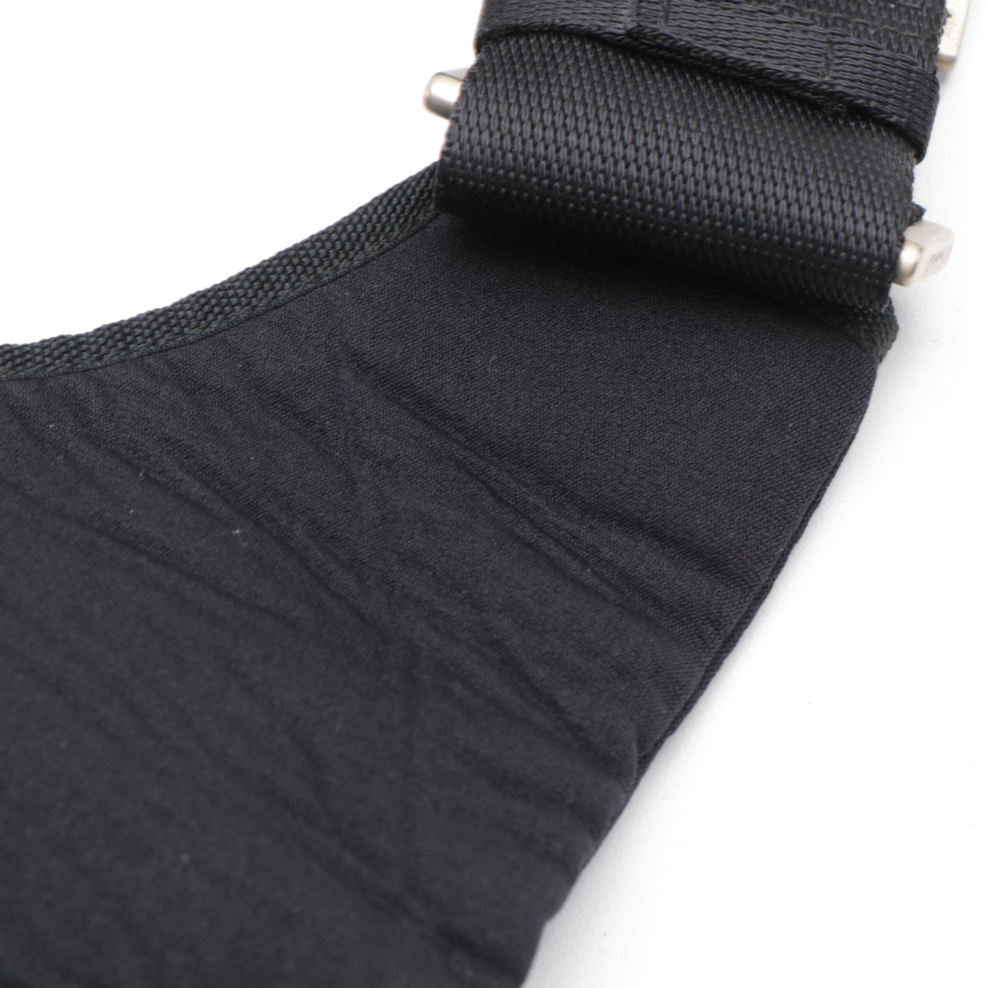 Prada Sling Messenger Bag in Black Neoprene