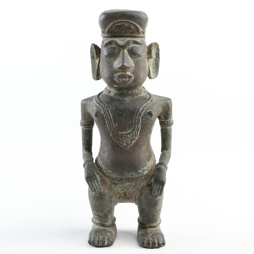 South Indian Bronze Figure, Antique