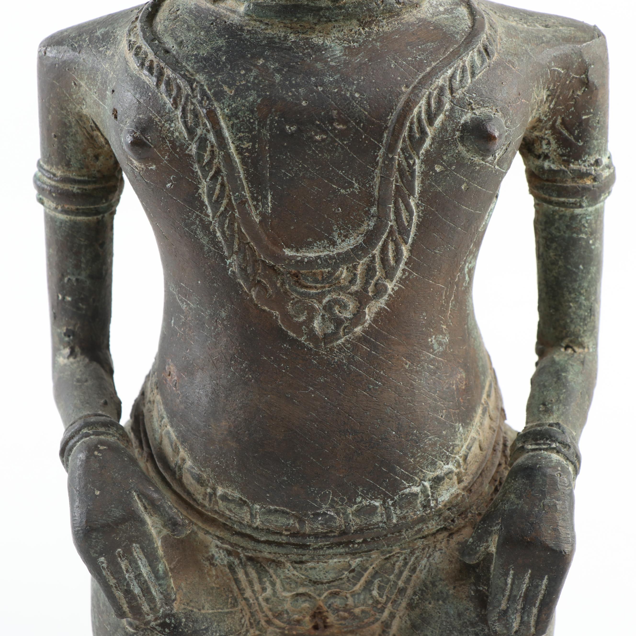 South Indian Bronze Figure, Antique