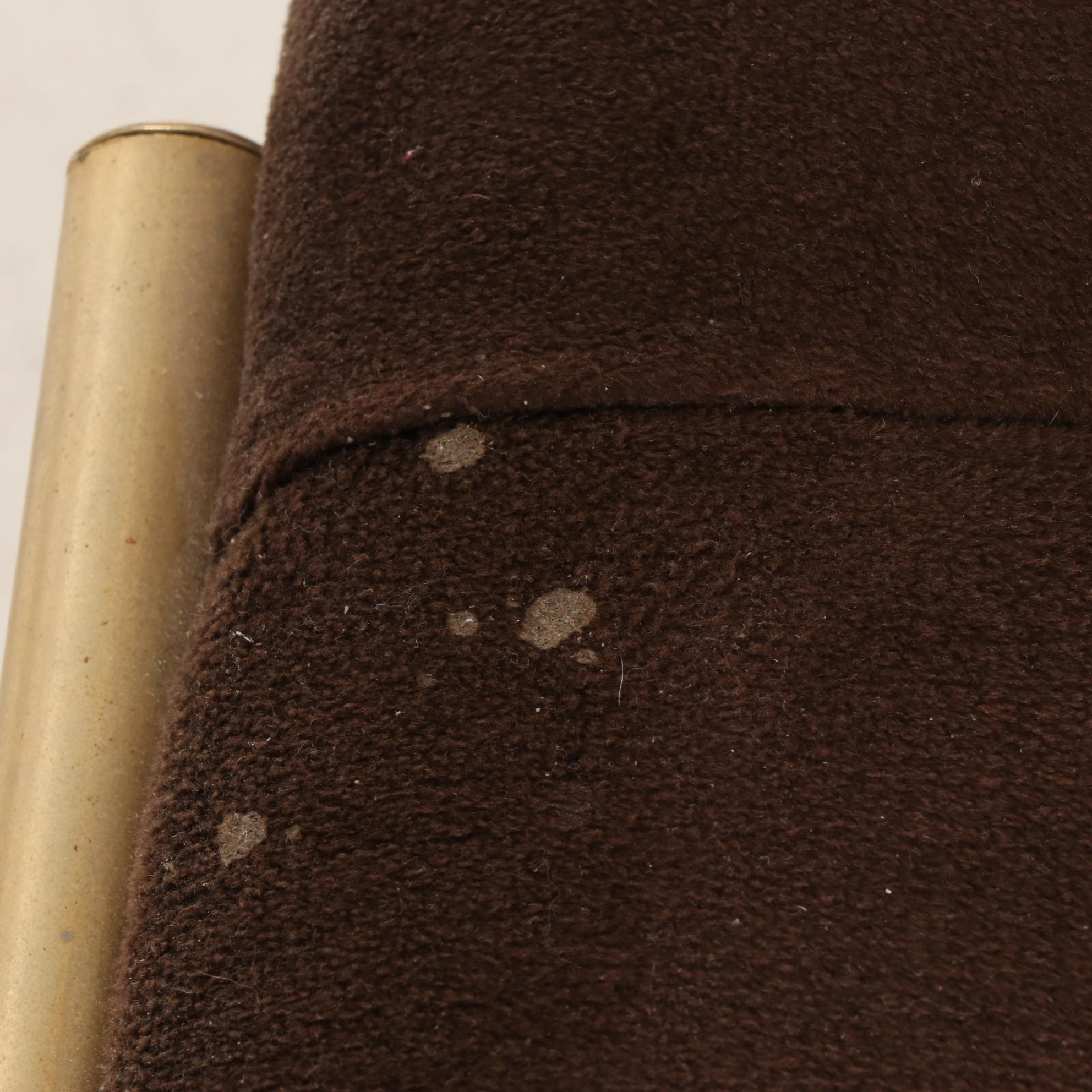 Parsons Style Games Table and Four Bassett Mirror Co. Cantilever Chairs