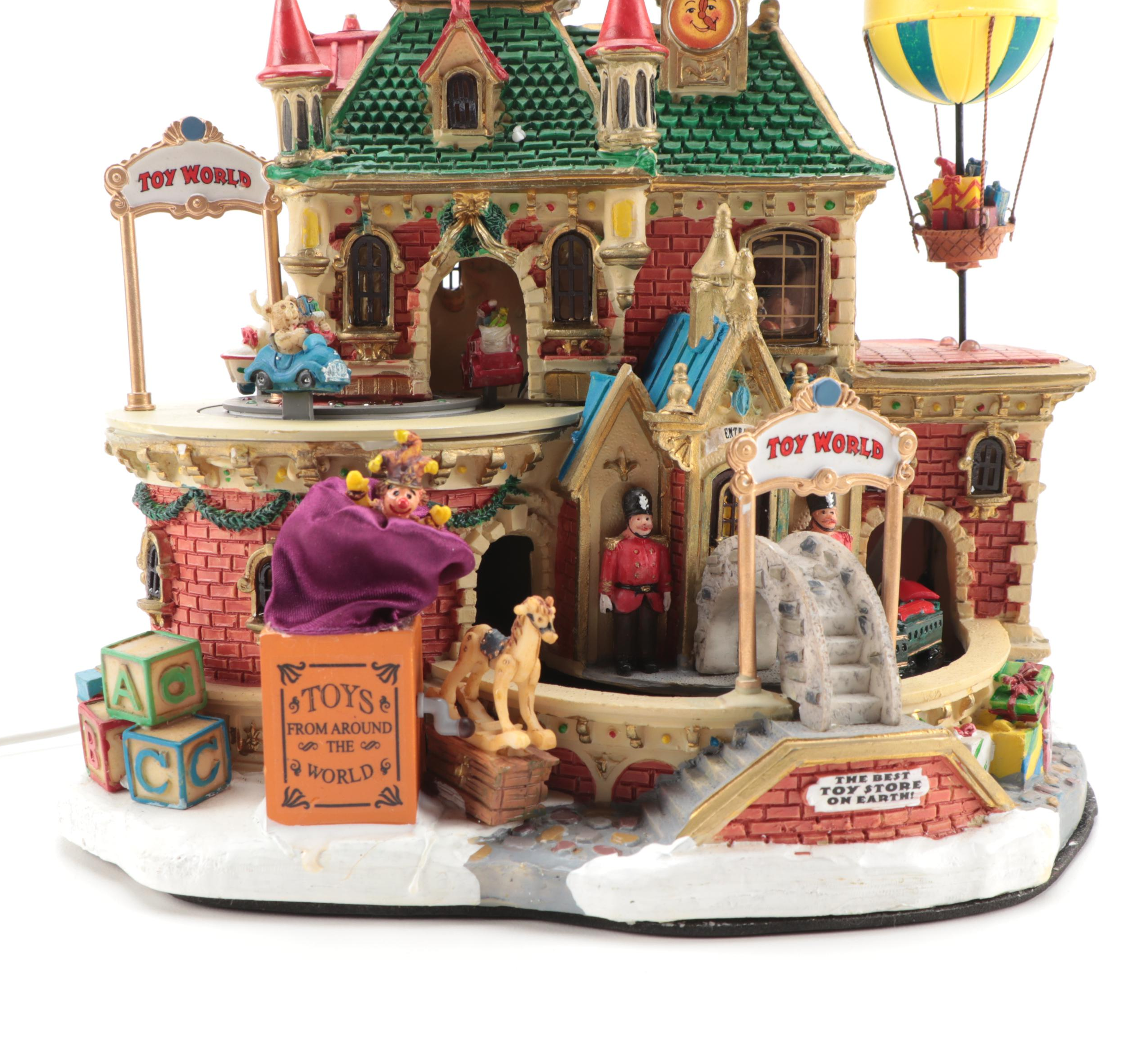 Lemax Carole Towne Collection Animated "Toy World"