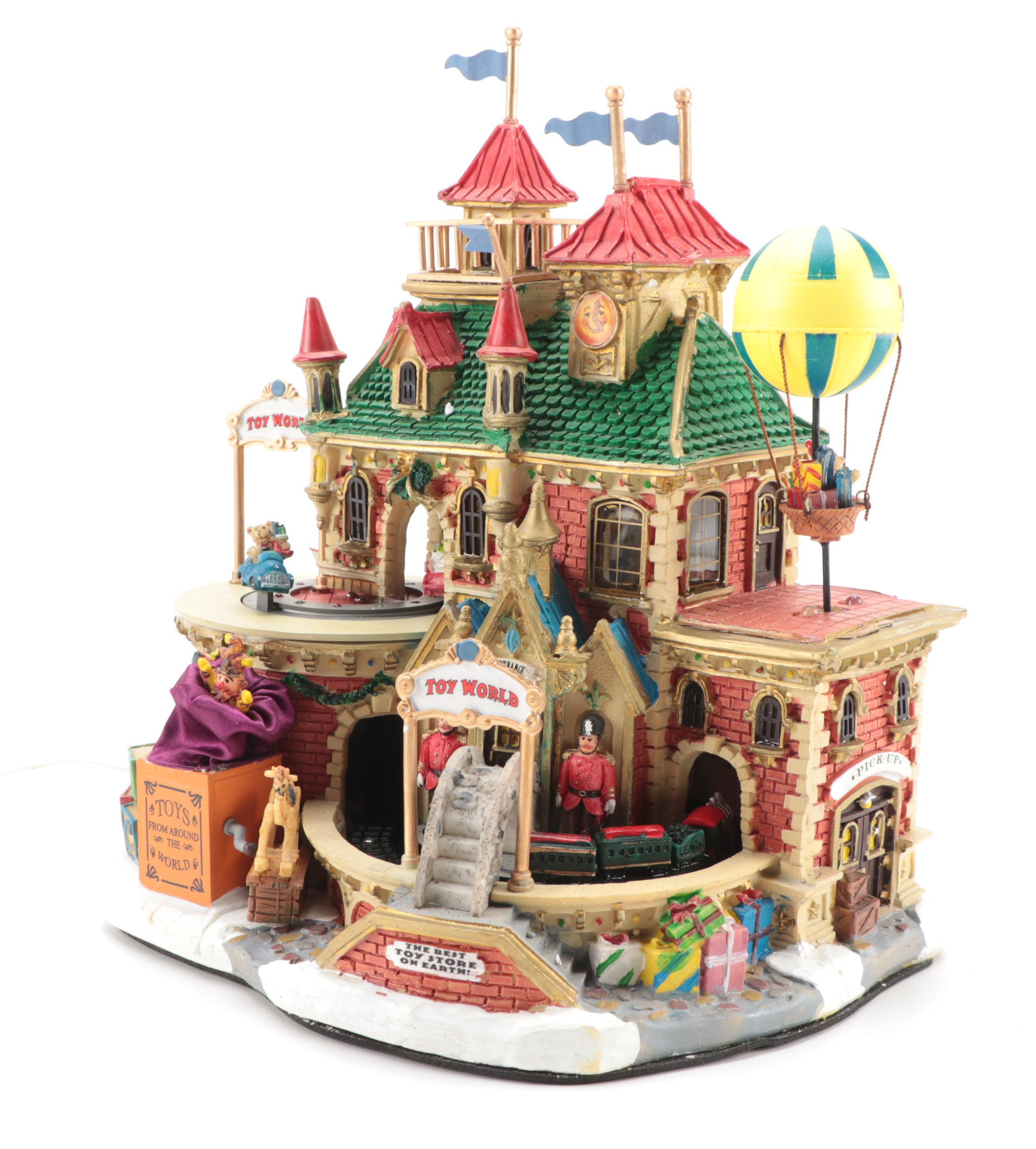 Lemax Carole Towne Collection Animated "Toy World"