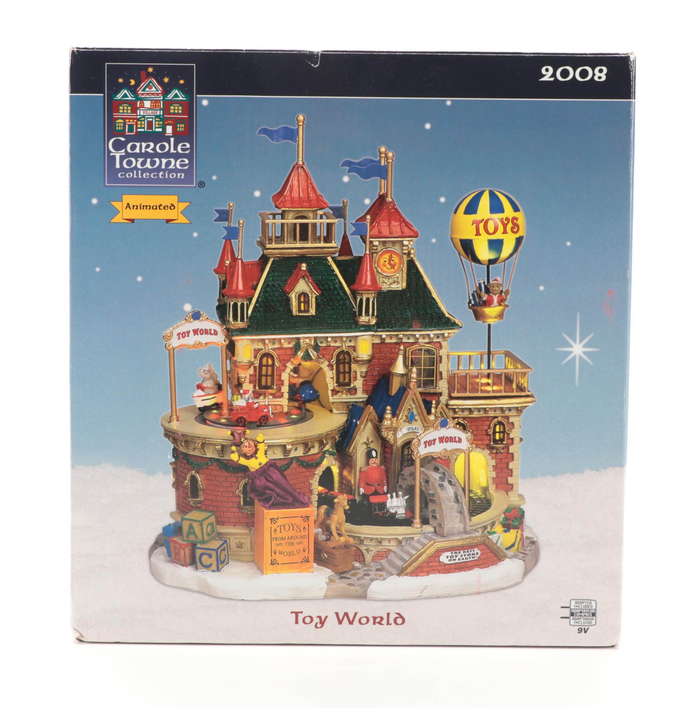Lemax Carole Towne Collection Animated "Toy World"