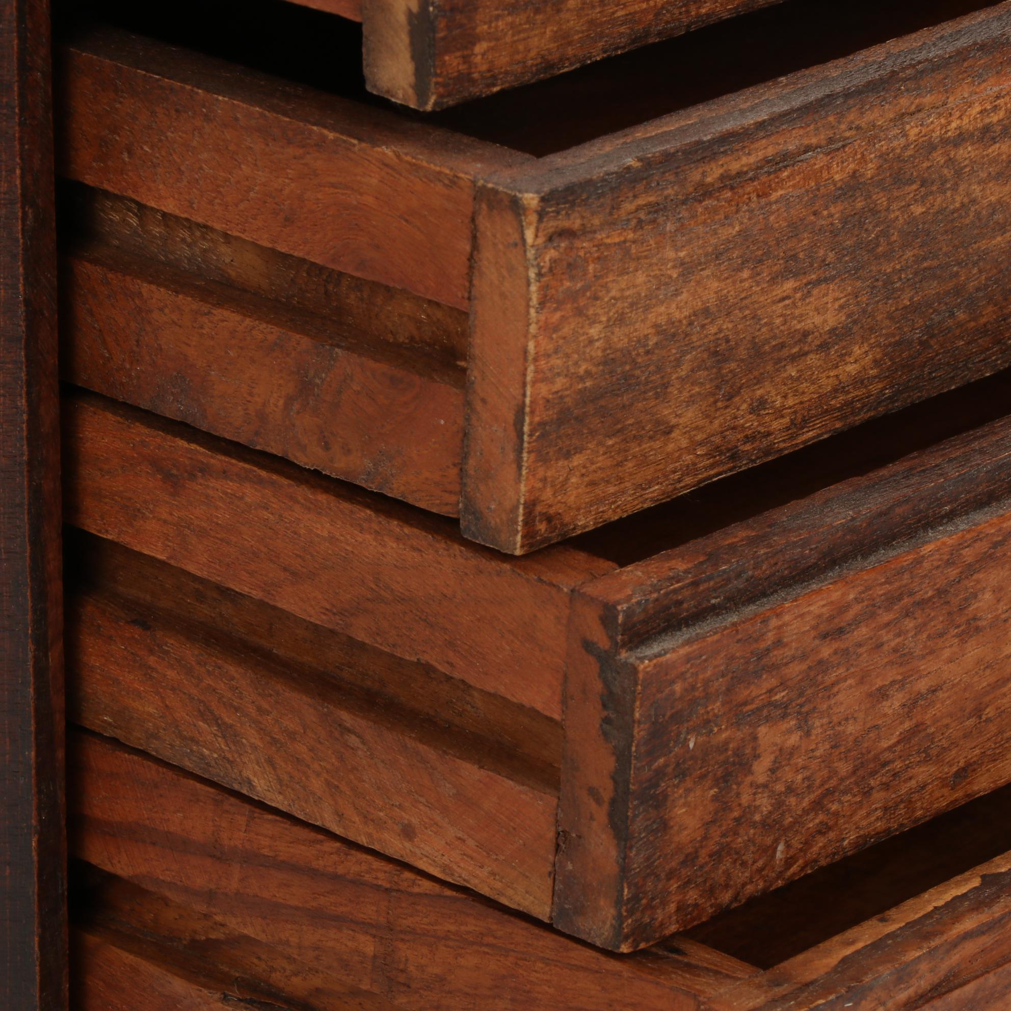 Pottery Barn Eight-Drawer Letterbox Chest