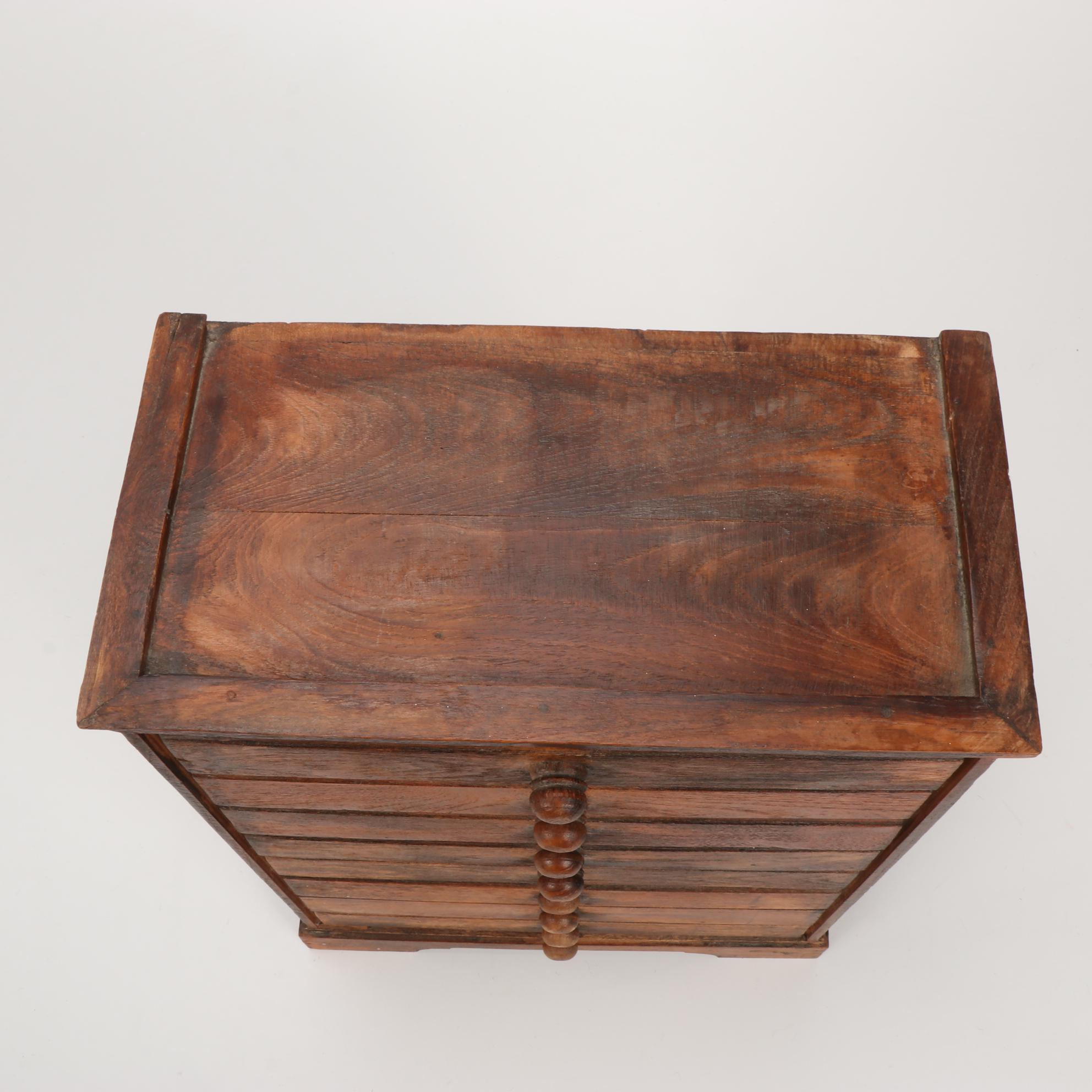 Pottery Barn Eight-Drawer Letterbox Chest