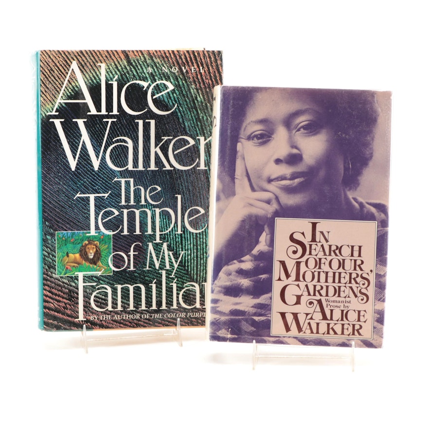 Signed First Edition "The Temple of My Family" and More by Alice Walker