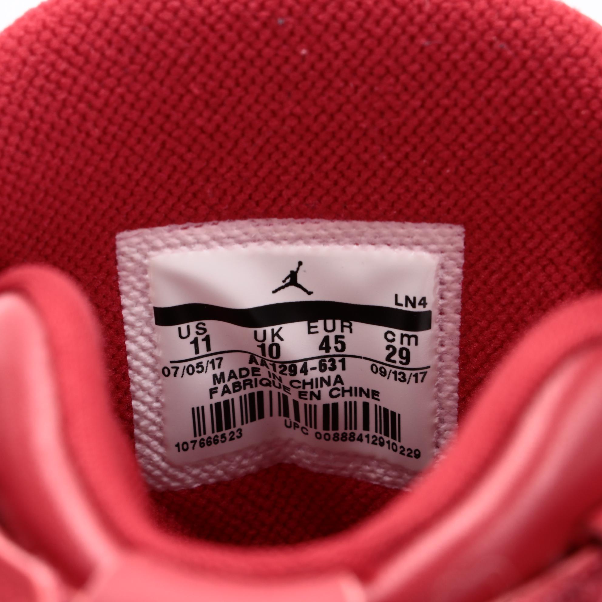 Men's Nike Jordan Red Generation 23 Mid-Top Shoes