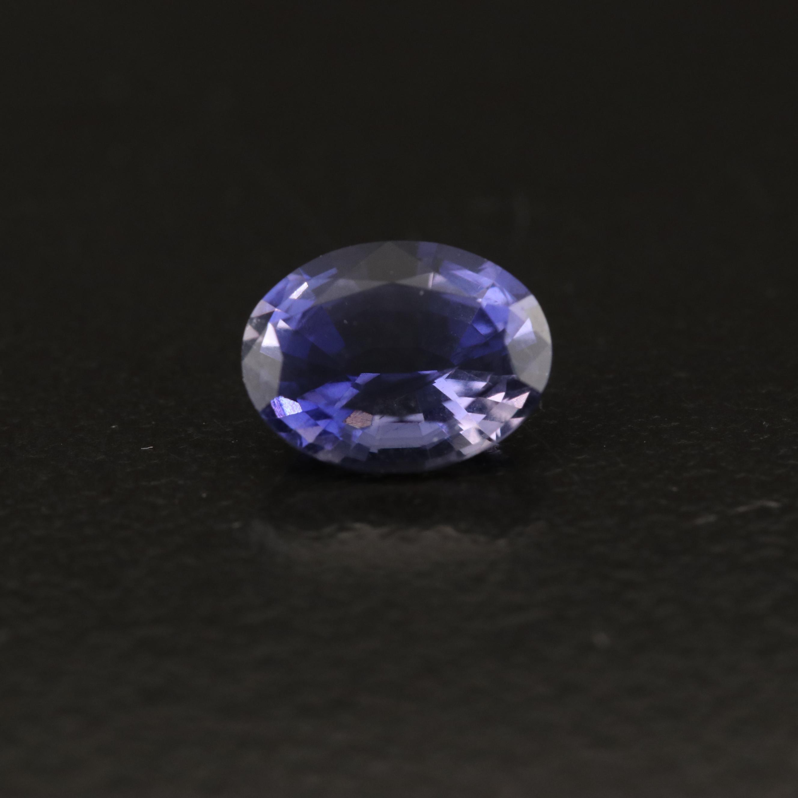 Loose 1.13 CT Oval Faceted Iolite