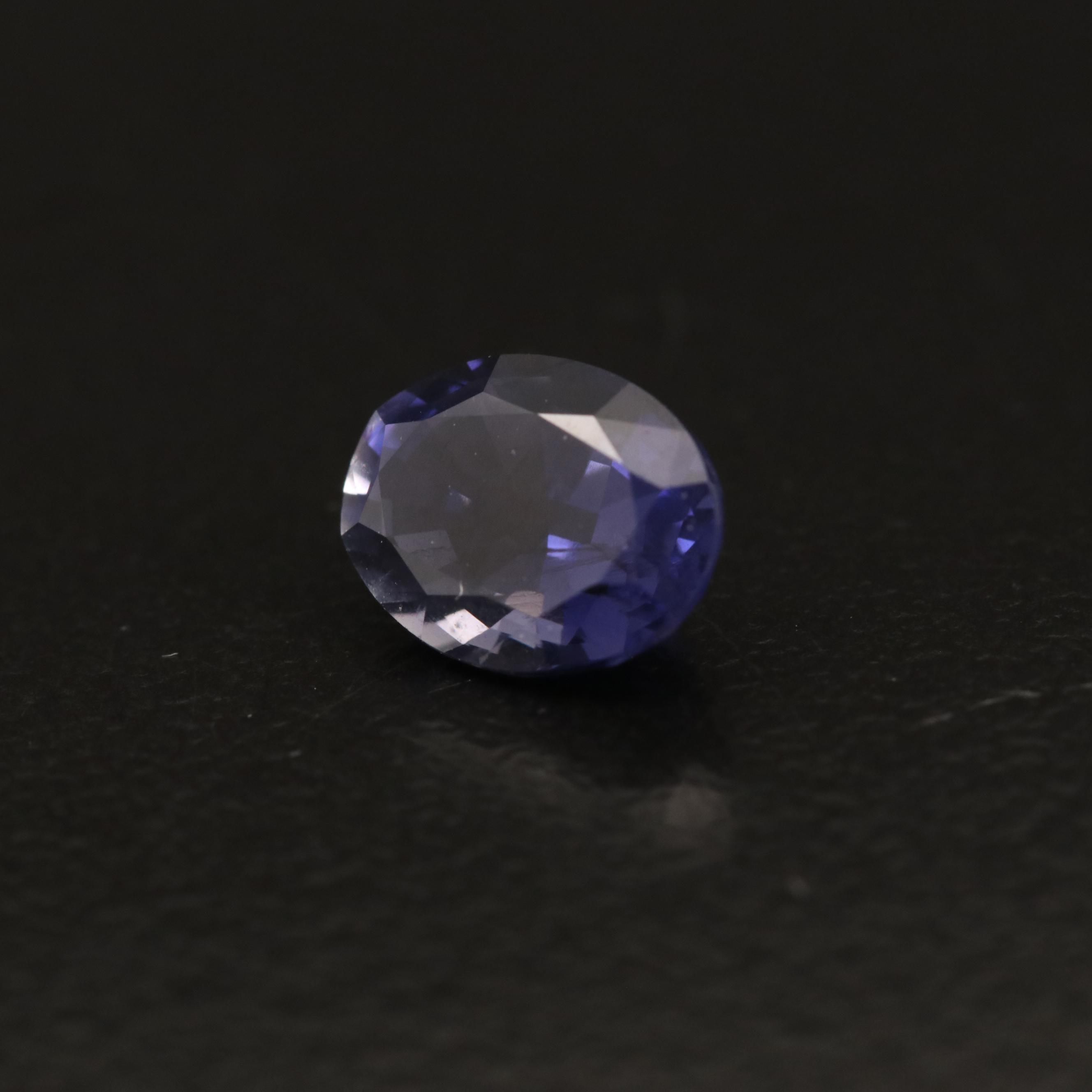 Loose 1.13 CT Oval Faceted Iolite