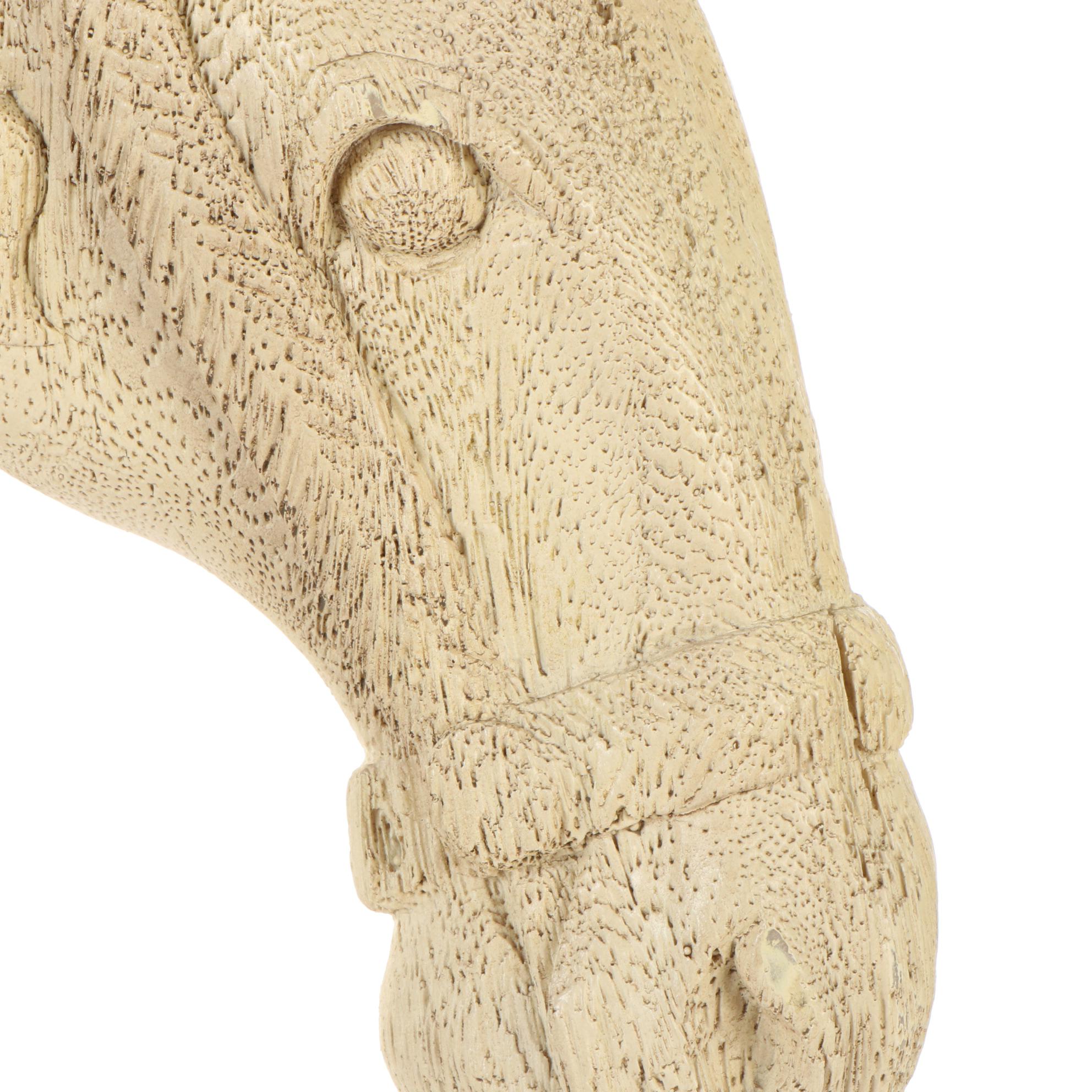 Restoration Hardware Composite Cheval Horse Statue, Contemporary