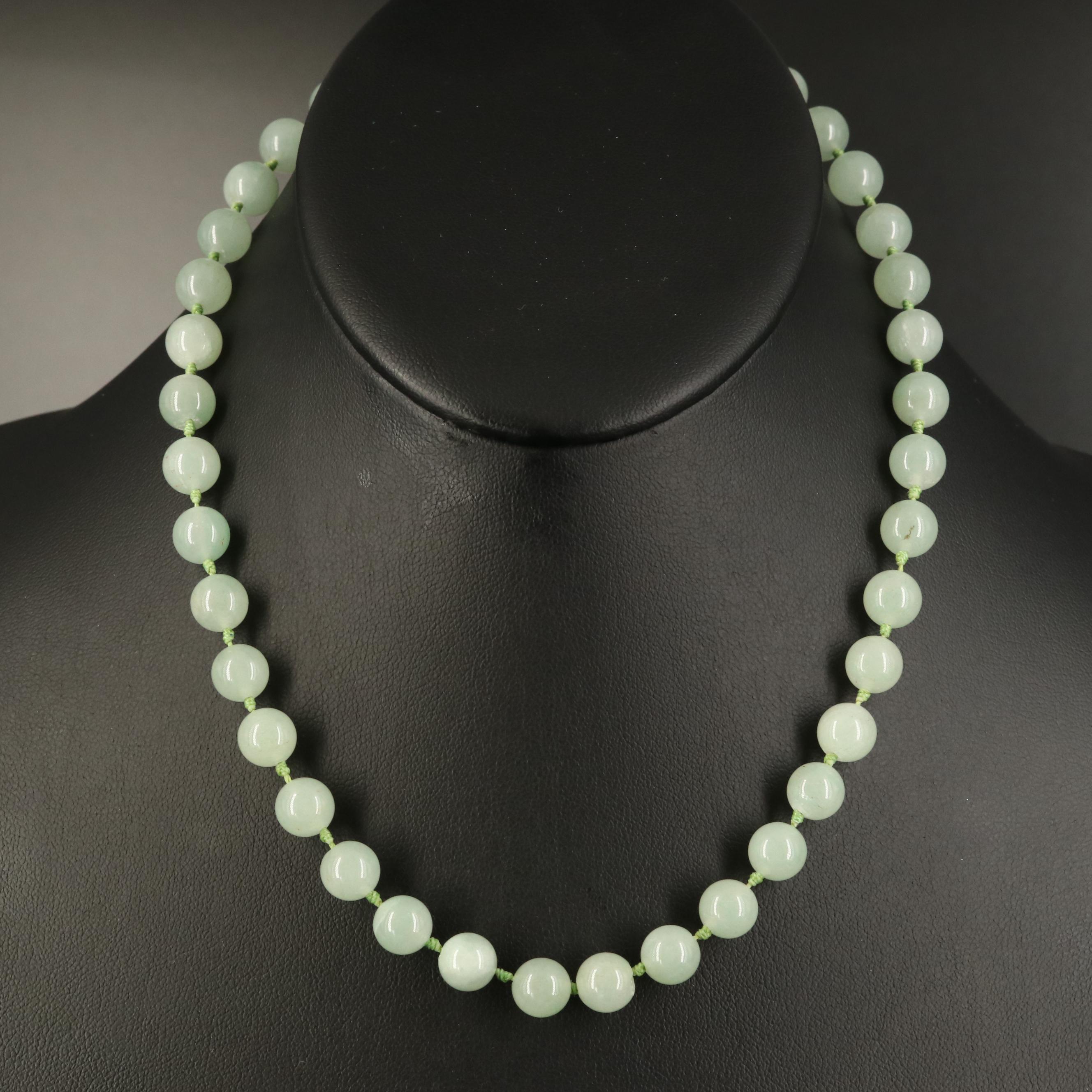 Agate, Aventurine and Quartz Beaded Necklaces