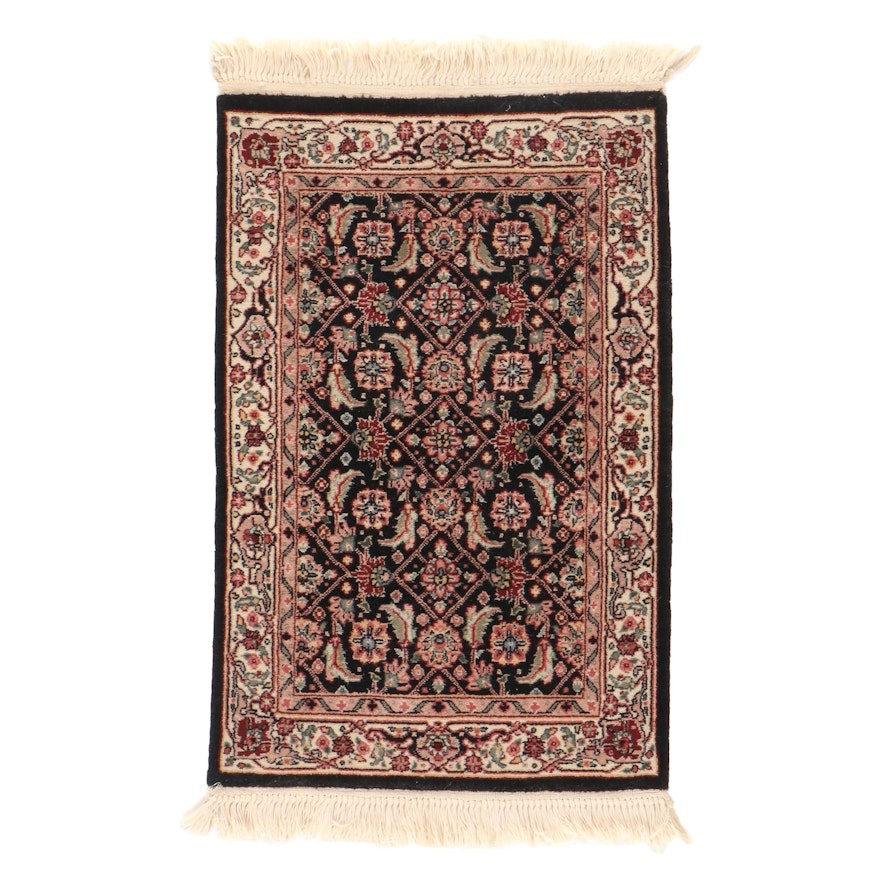 2'1 x 3'7 Hand-Knotted Indo-Persian Herati Accent Rug