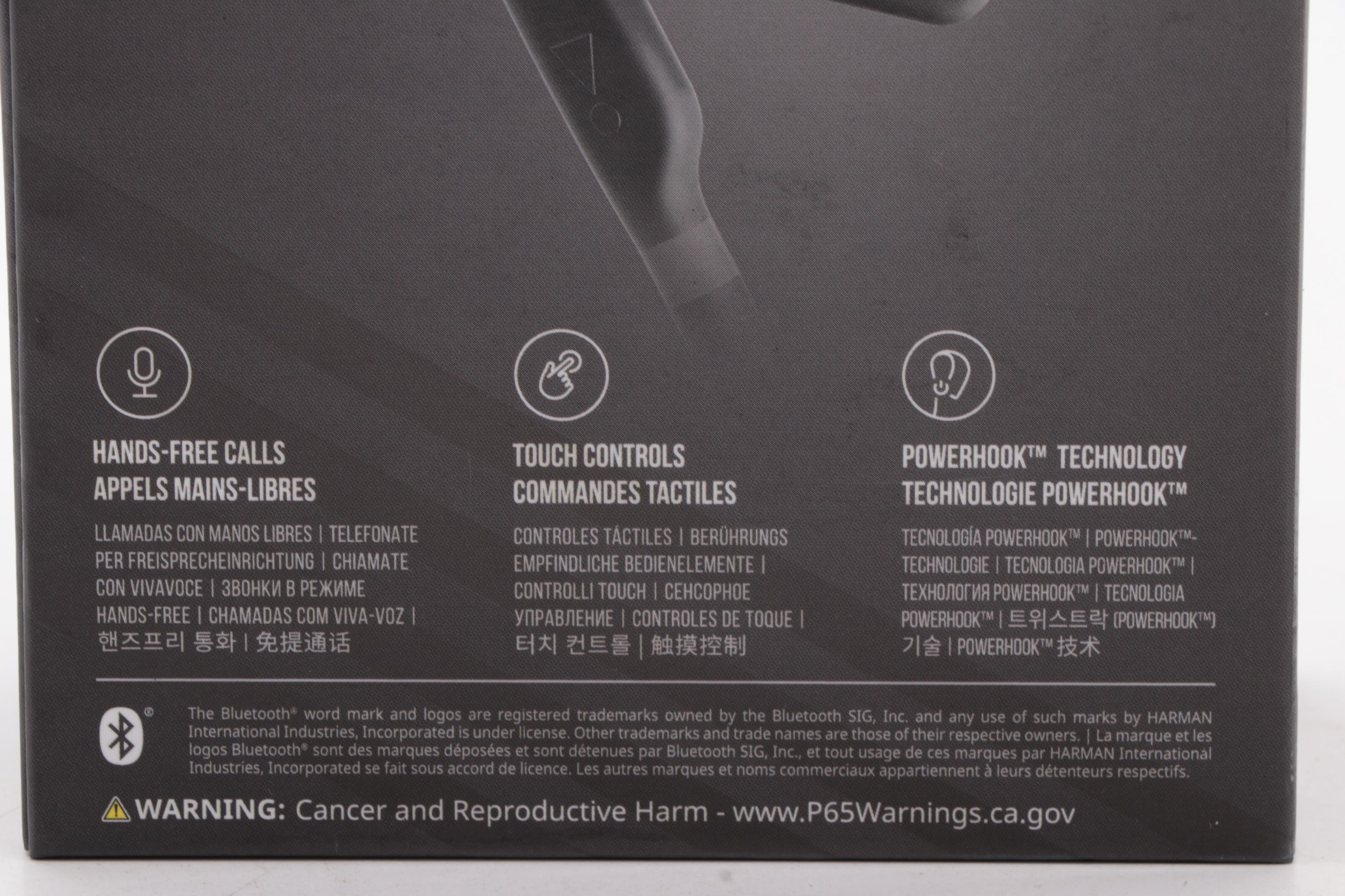 JBL by Harman "Endurance DIVE" Black Waterproof In-Ear Bluetooth Headphones