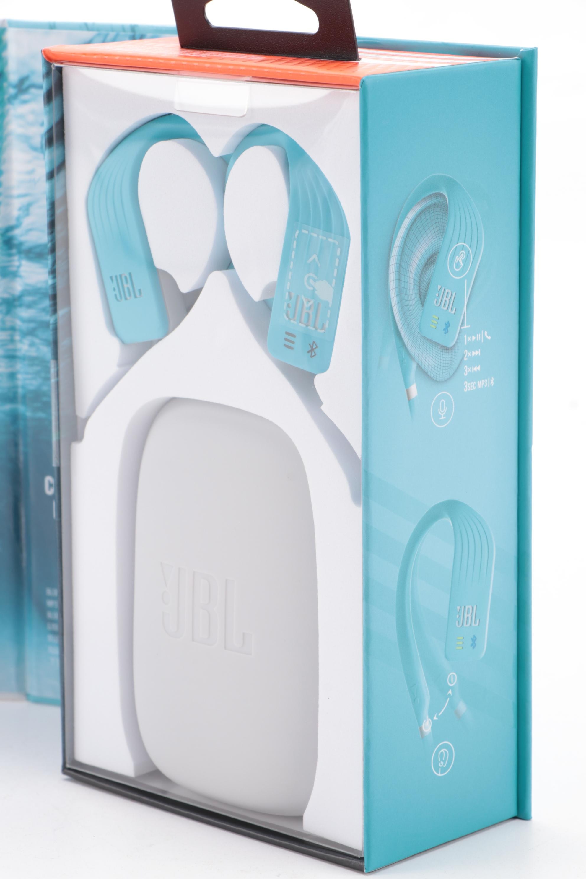 JBL by Harman "Endurance DIVE" Teal Waterproof In-Ear Bluetooth Headphones