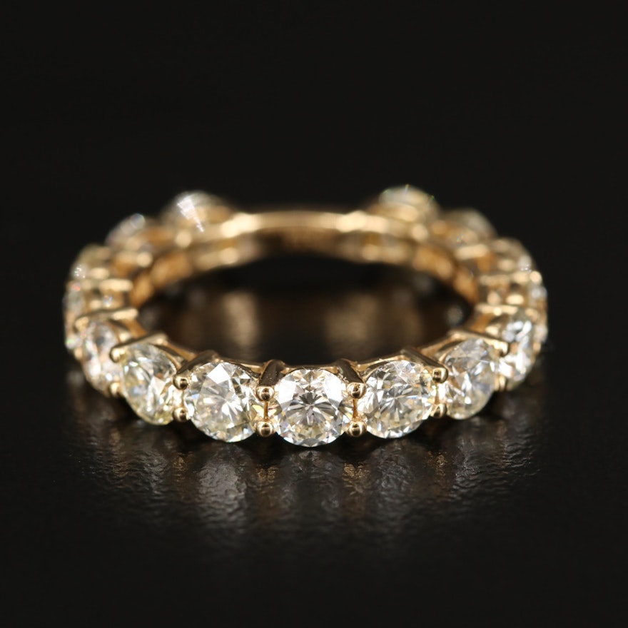 18K 3.76 CTW Diamond Eternity Band