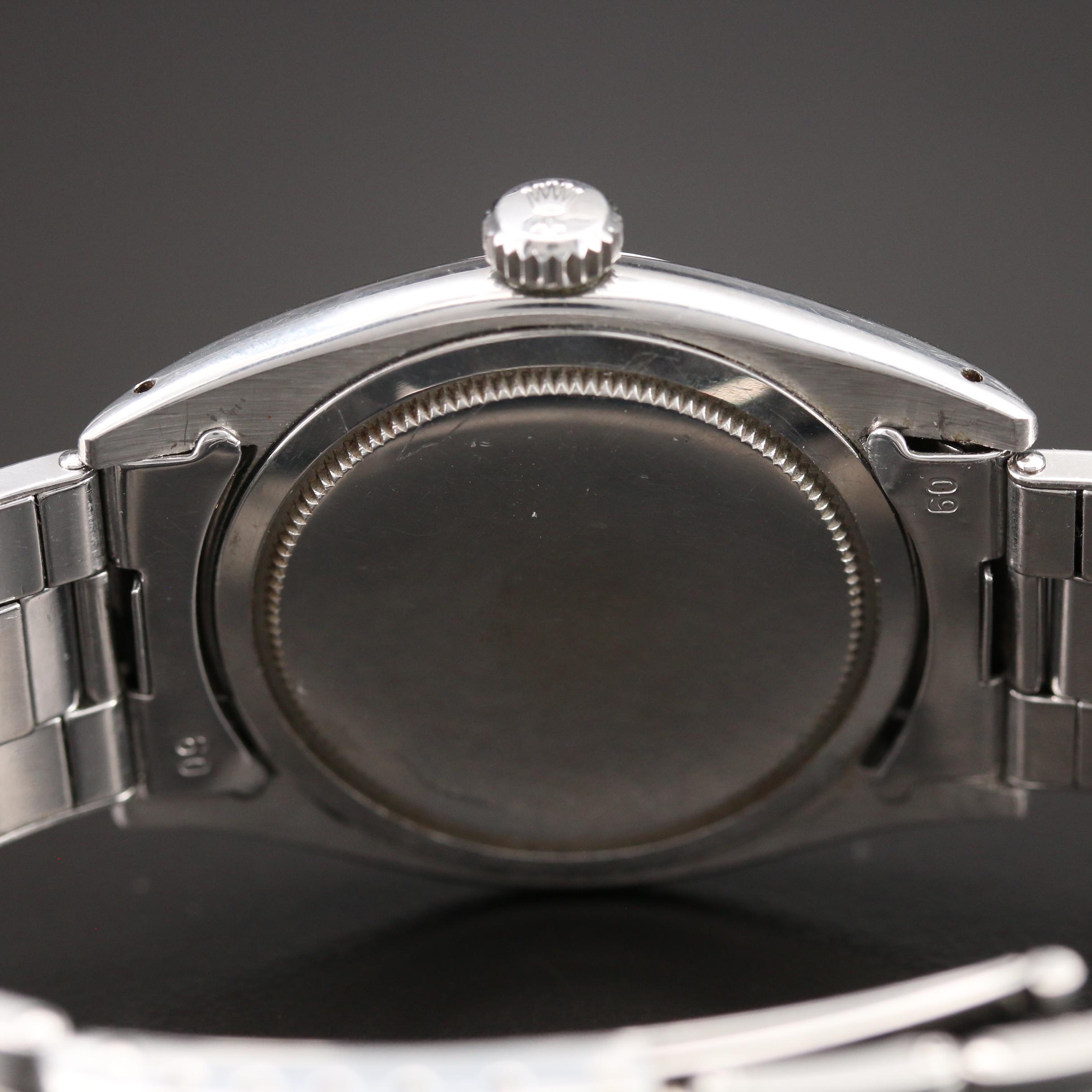 1956 Rolex Oyster Precision 6422 Stainless Steel Stem Wind Watch