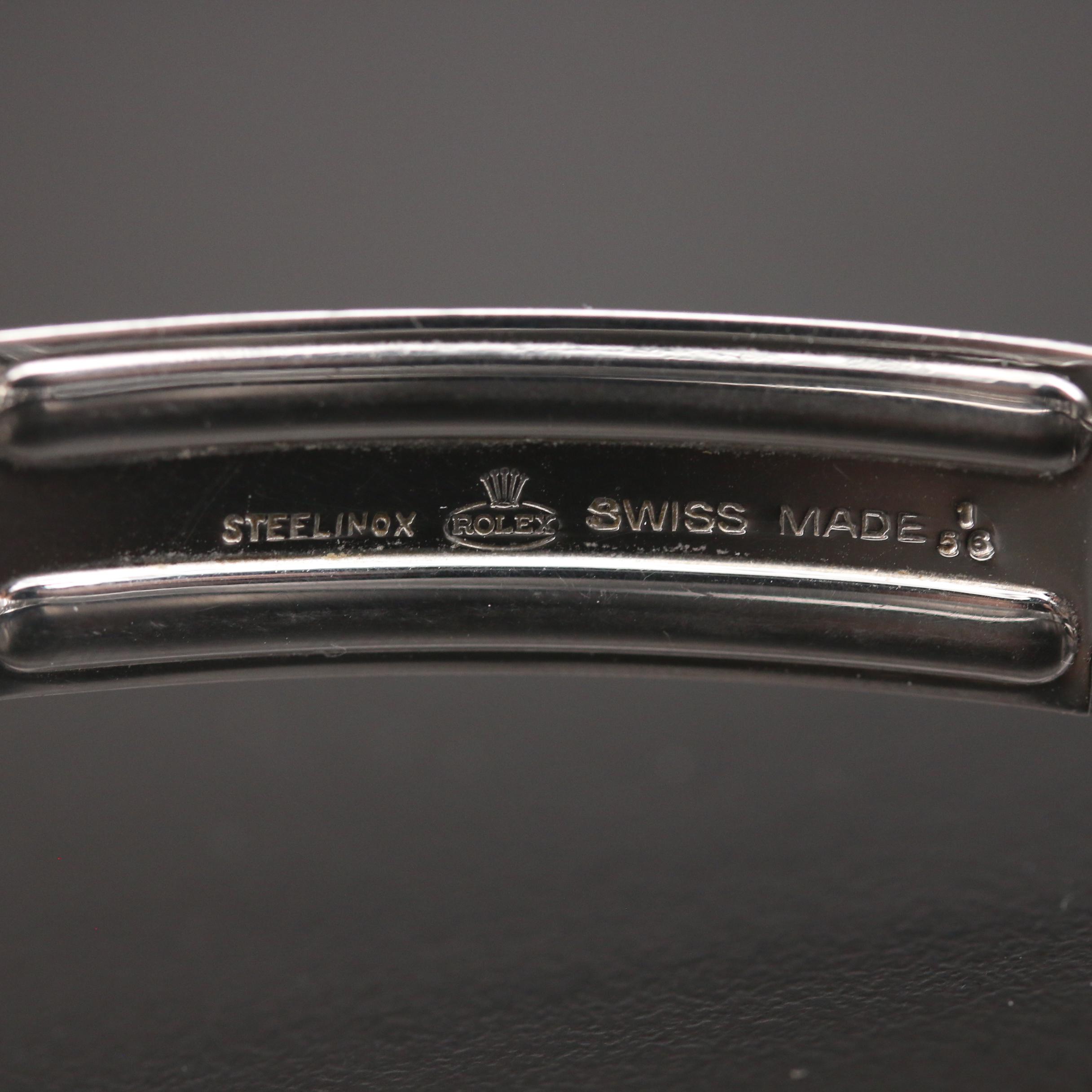 1956 Rolex Oyster Precision 6422 Stainless Steel Stem Wind Watch