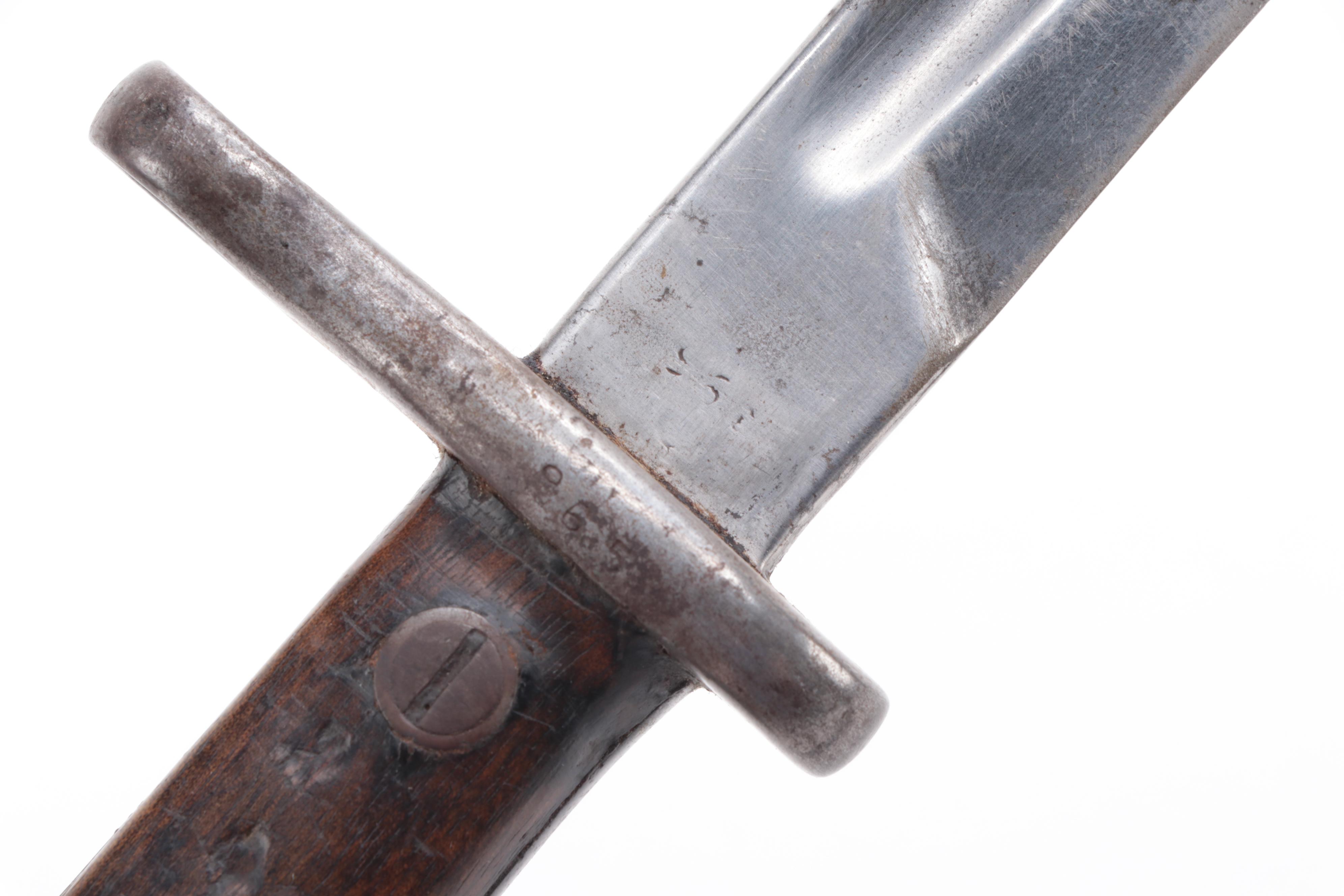 Spanish Mauser Bayonet with Scabbard