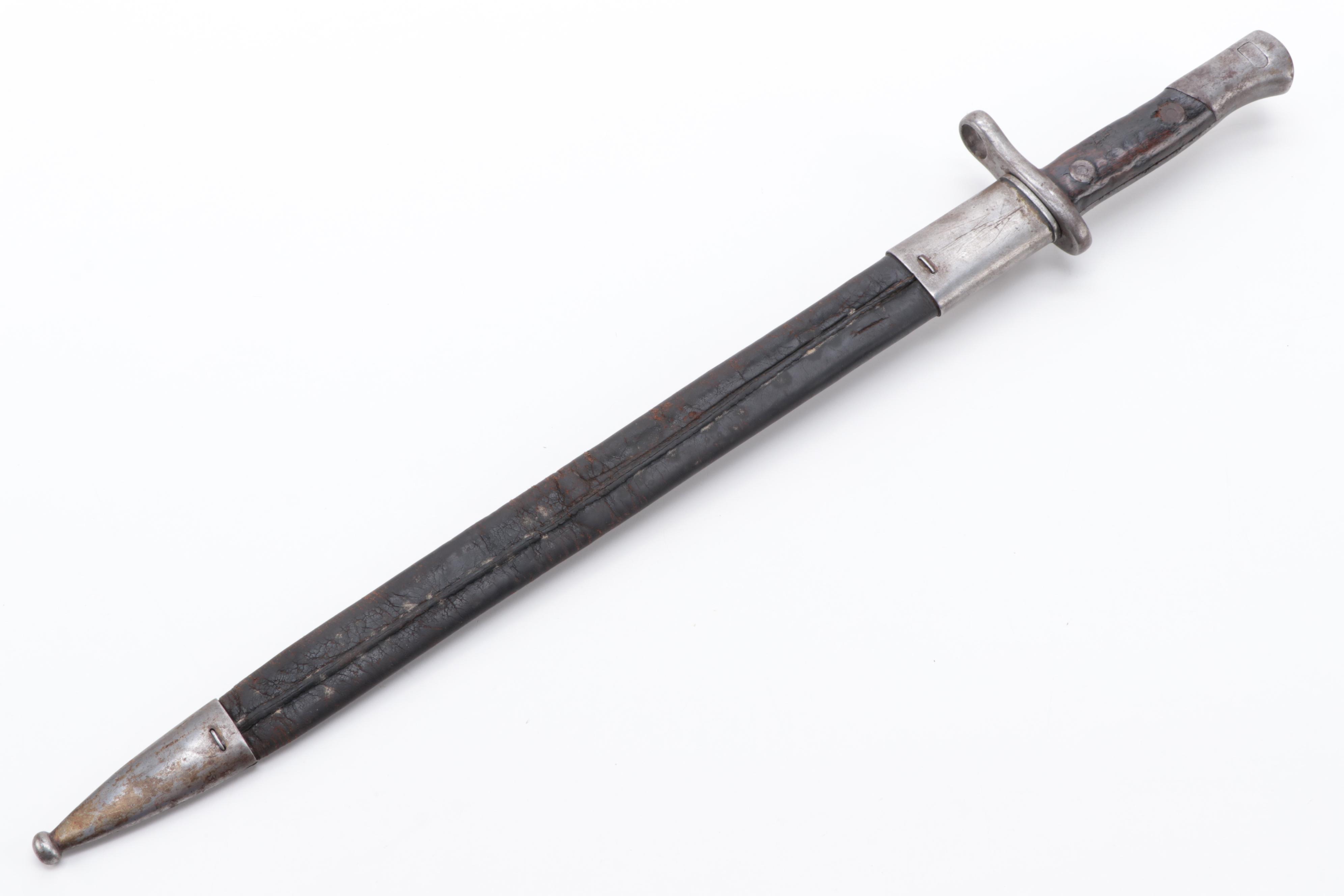 Spanish Mauser Bayonet with Scabbard