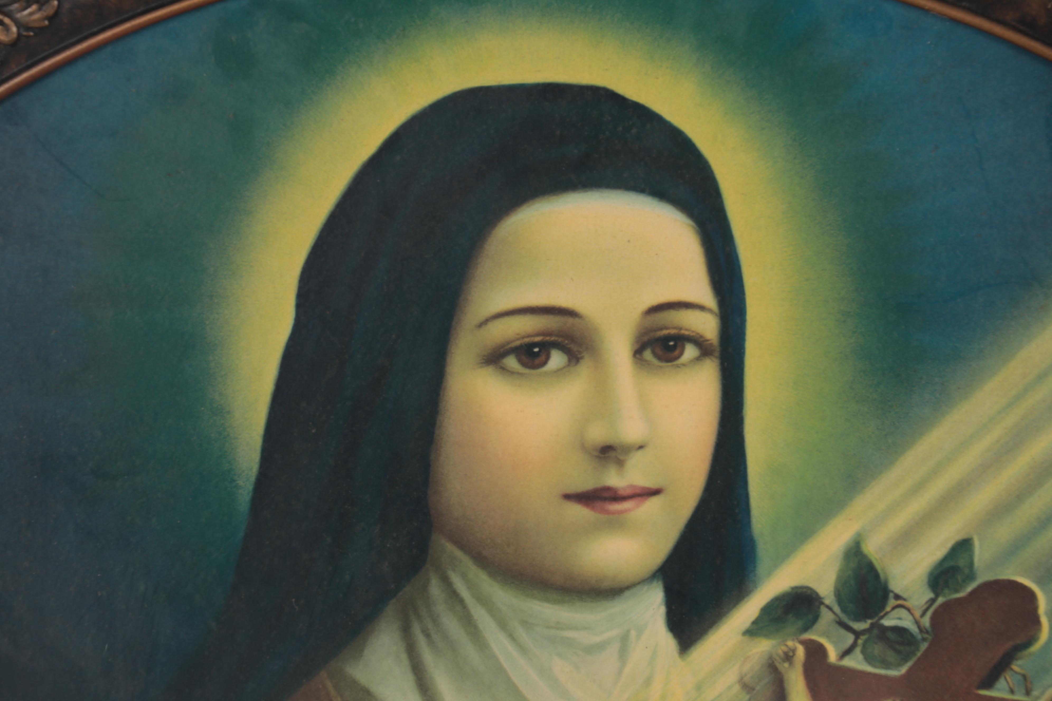 Offset Lithograph of St. Thérèse of Lisieux
