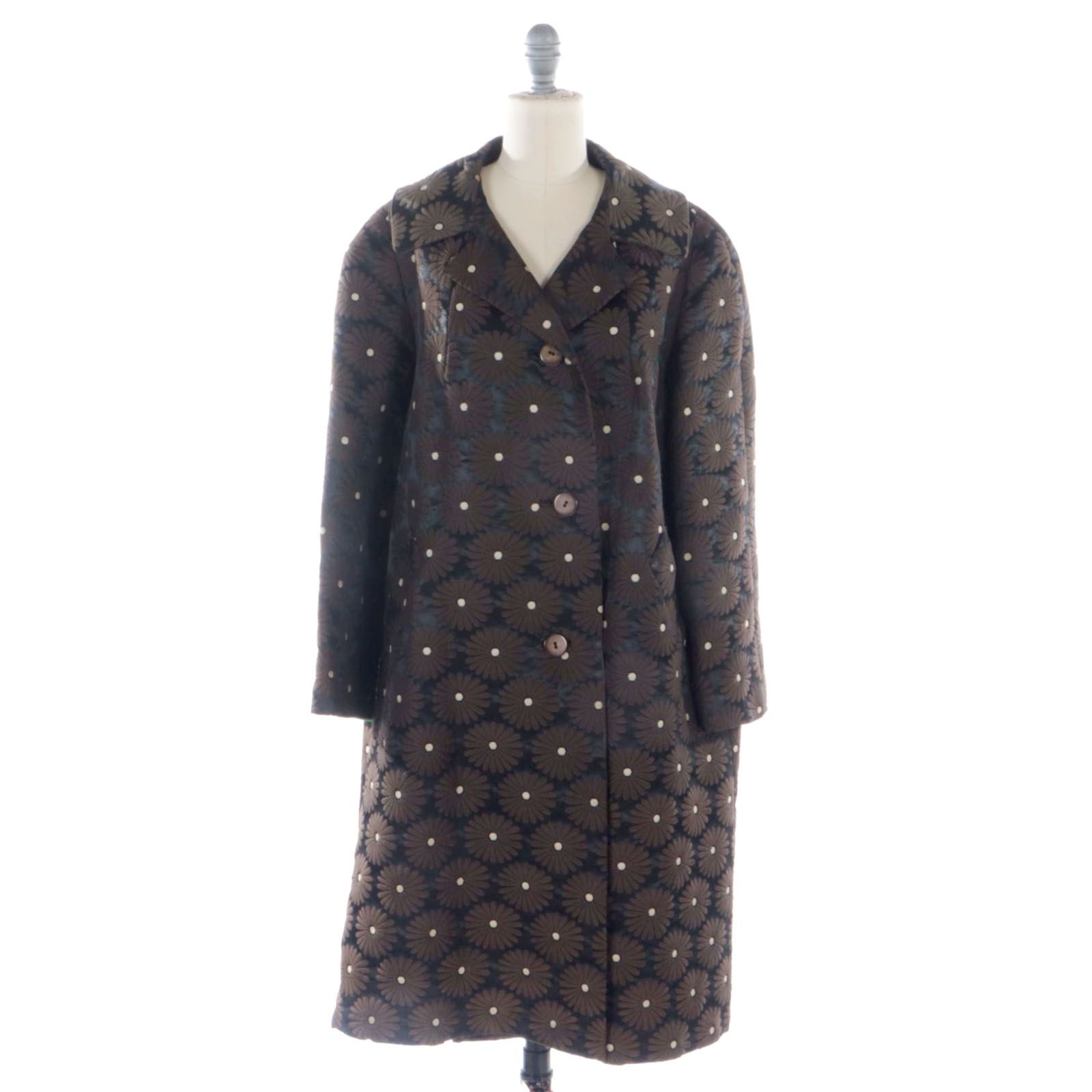 Ooh Baby by Anika Ignozzi Paints Back Patch on Daisy Brocade Coat