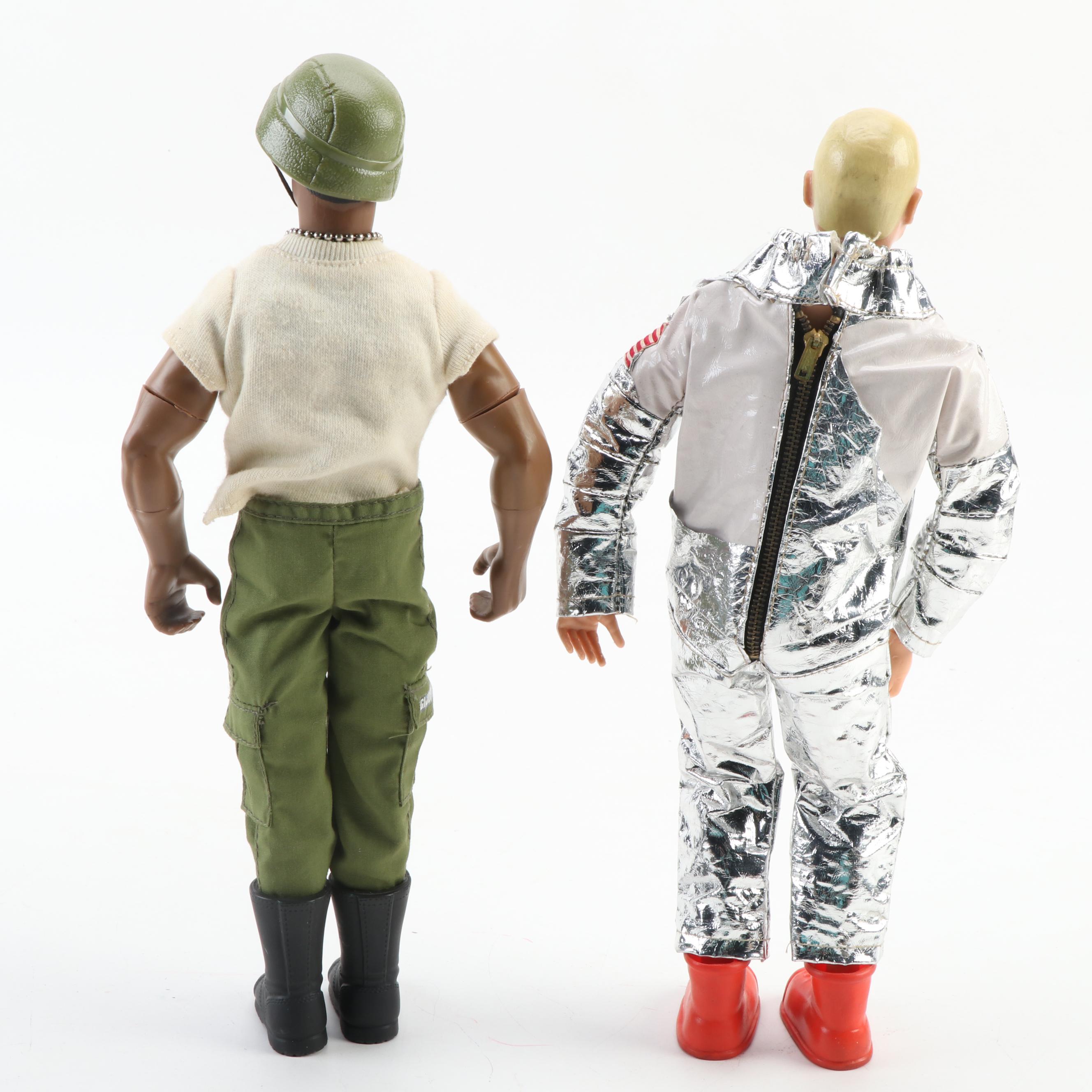 G.I. Joe Action Figures by Hasbro, Mid-1960s, with Footlocker and Accessories