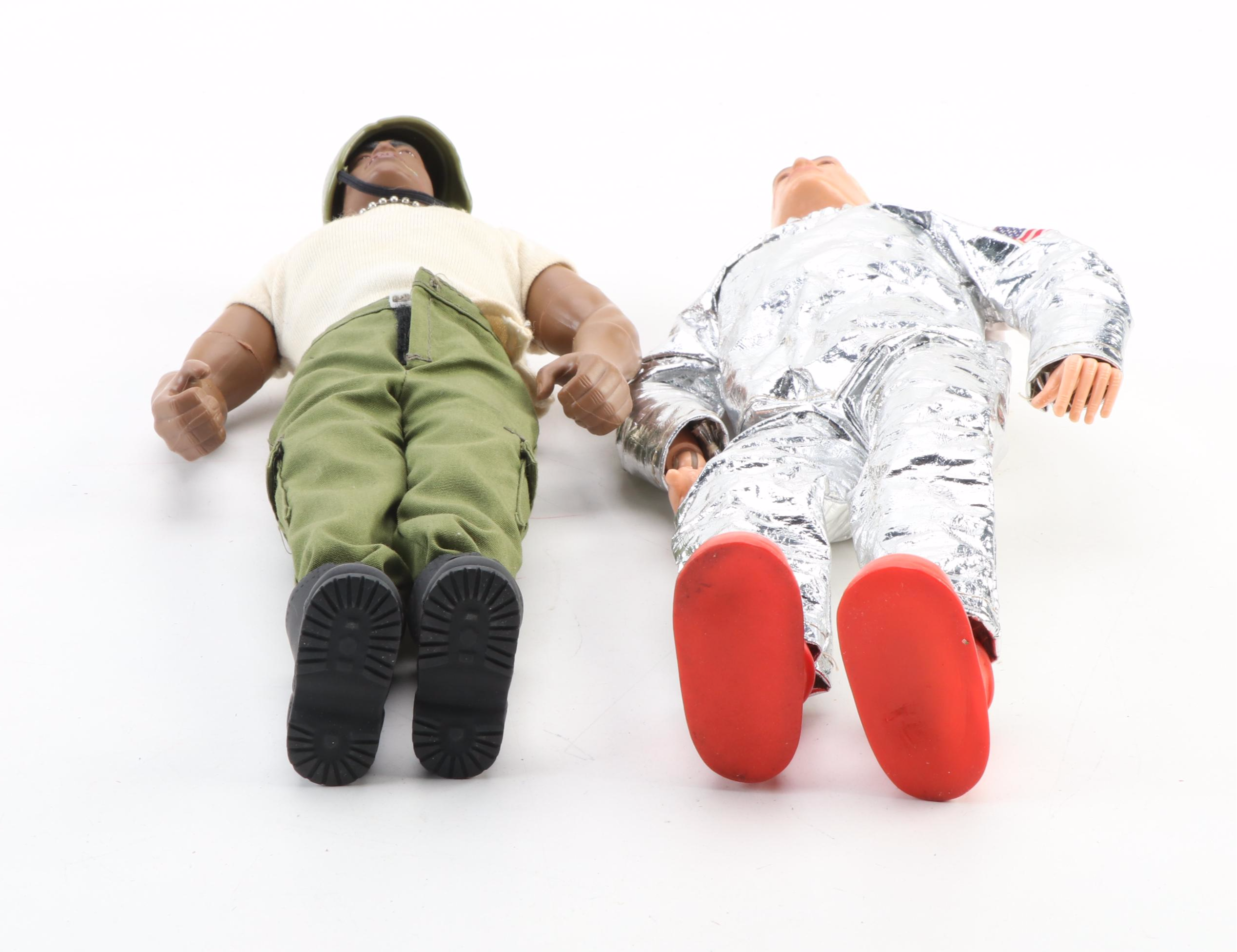 G.I. Joe Action Figures by Hasbro, Mid-1960s, with Footlocker and Accessories