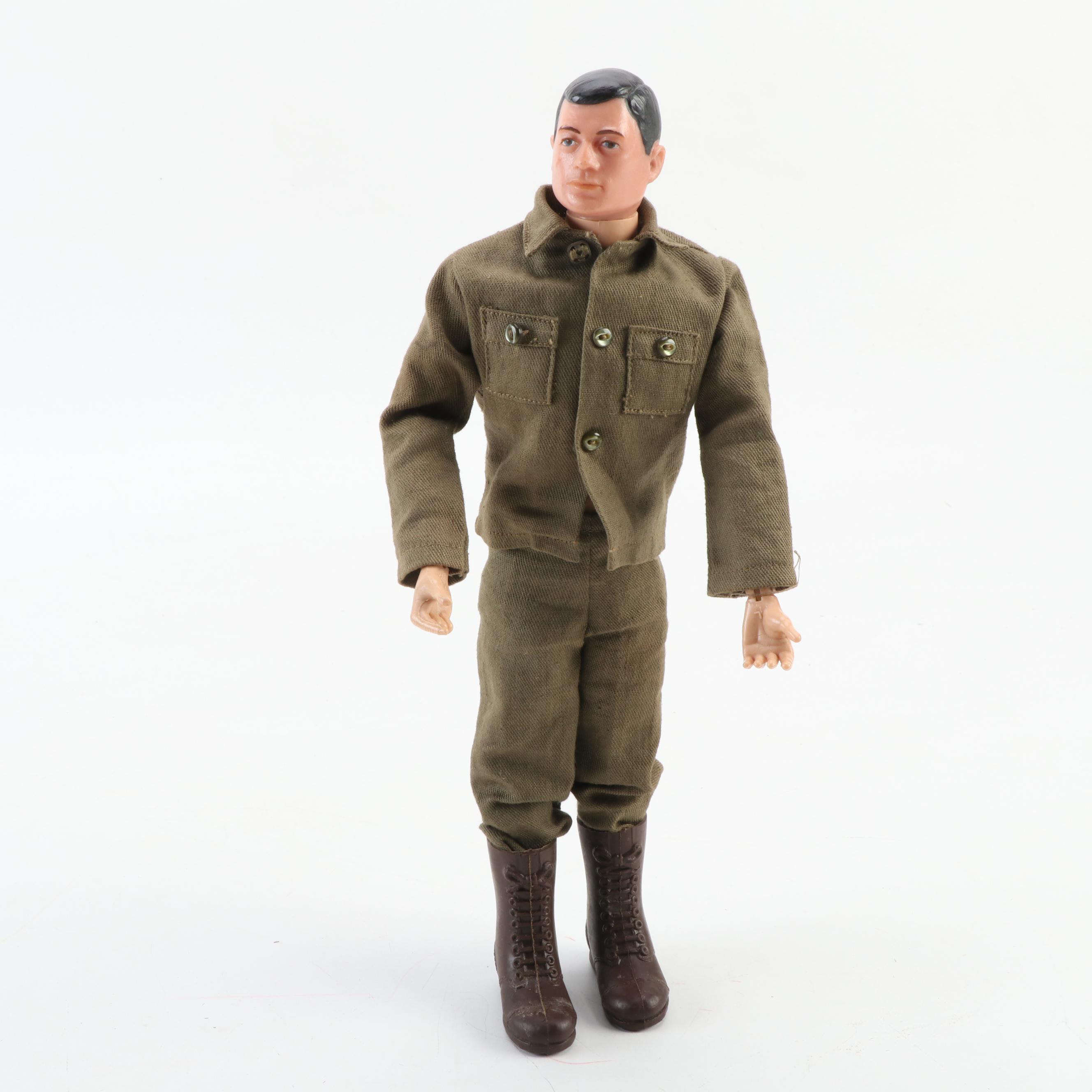 G.I. Joe Action Figures by Hasbro, Mid-1960s, with Footlocker and Accessories