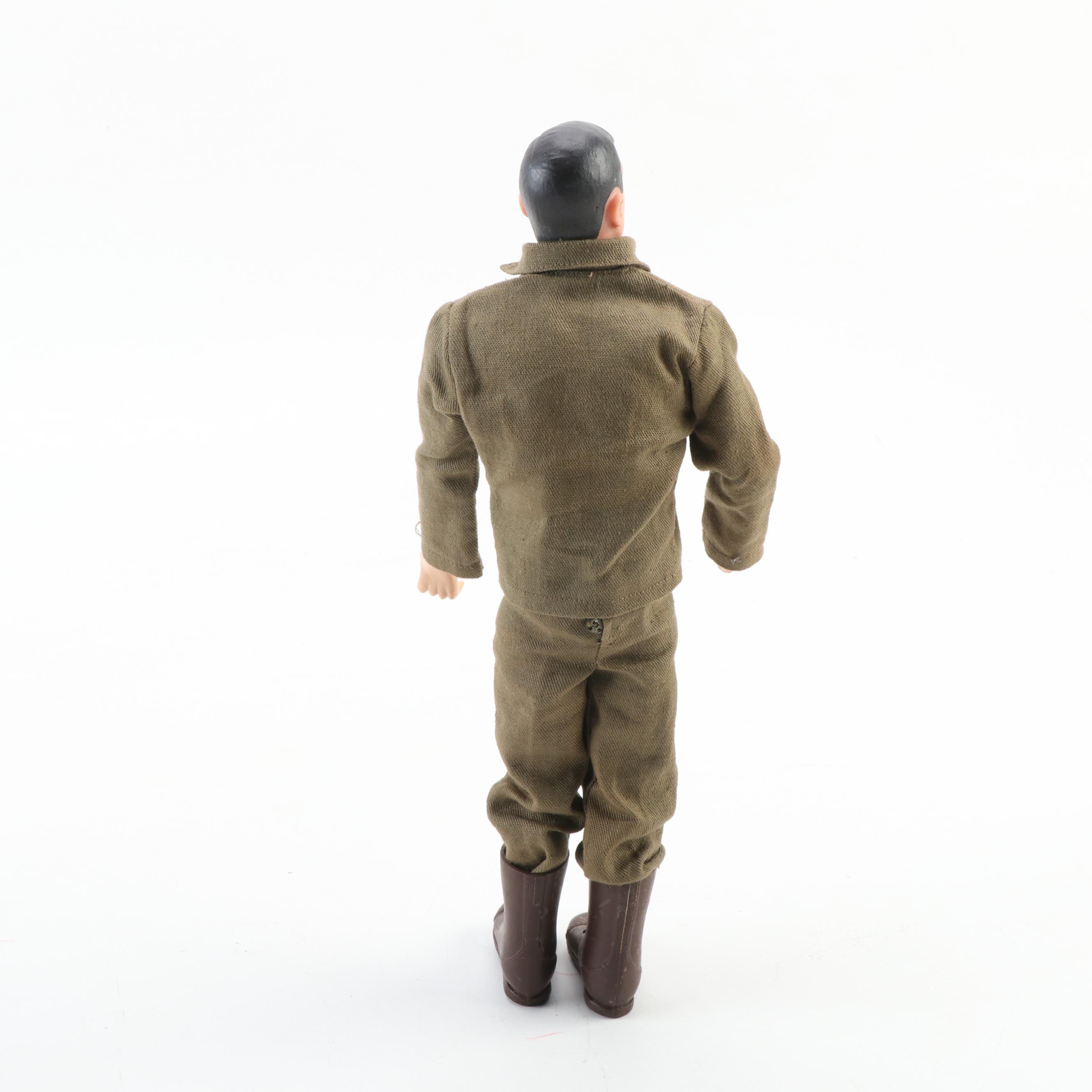 G.I. Joe Action Figures by Hasbro, Mid-1960s, with Footlocker and Accessories