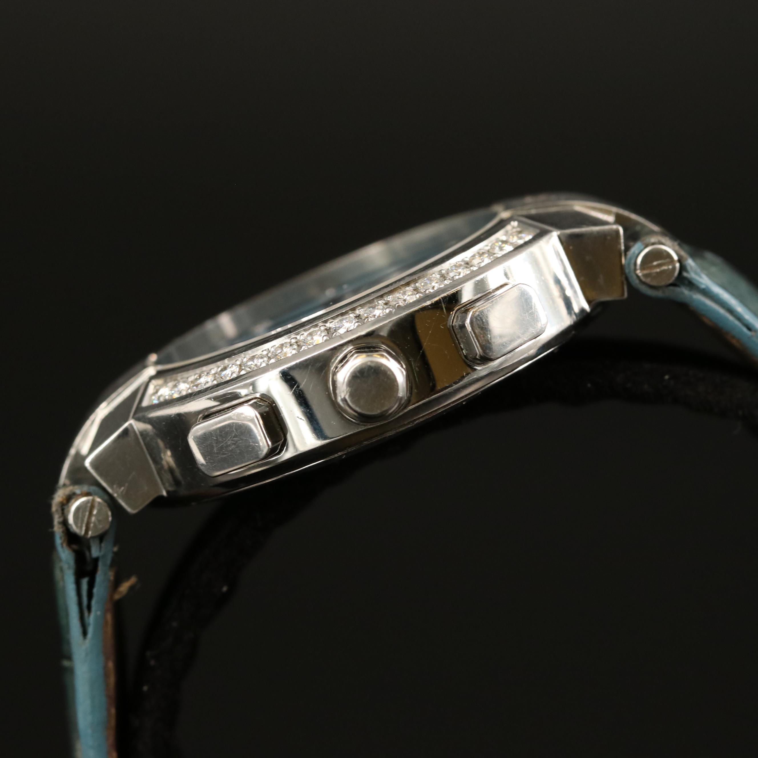 Concord LaScala Chronograph 1.01 CTW Diamond Quartz Watch