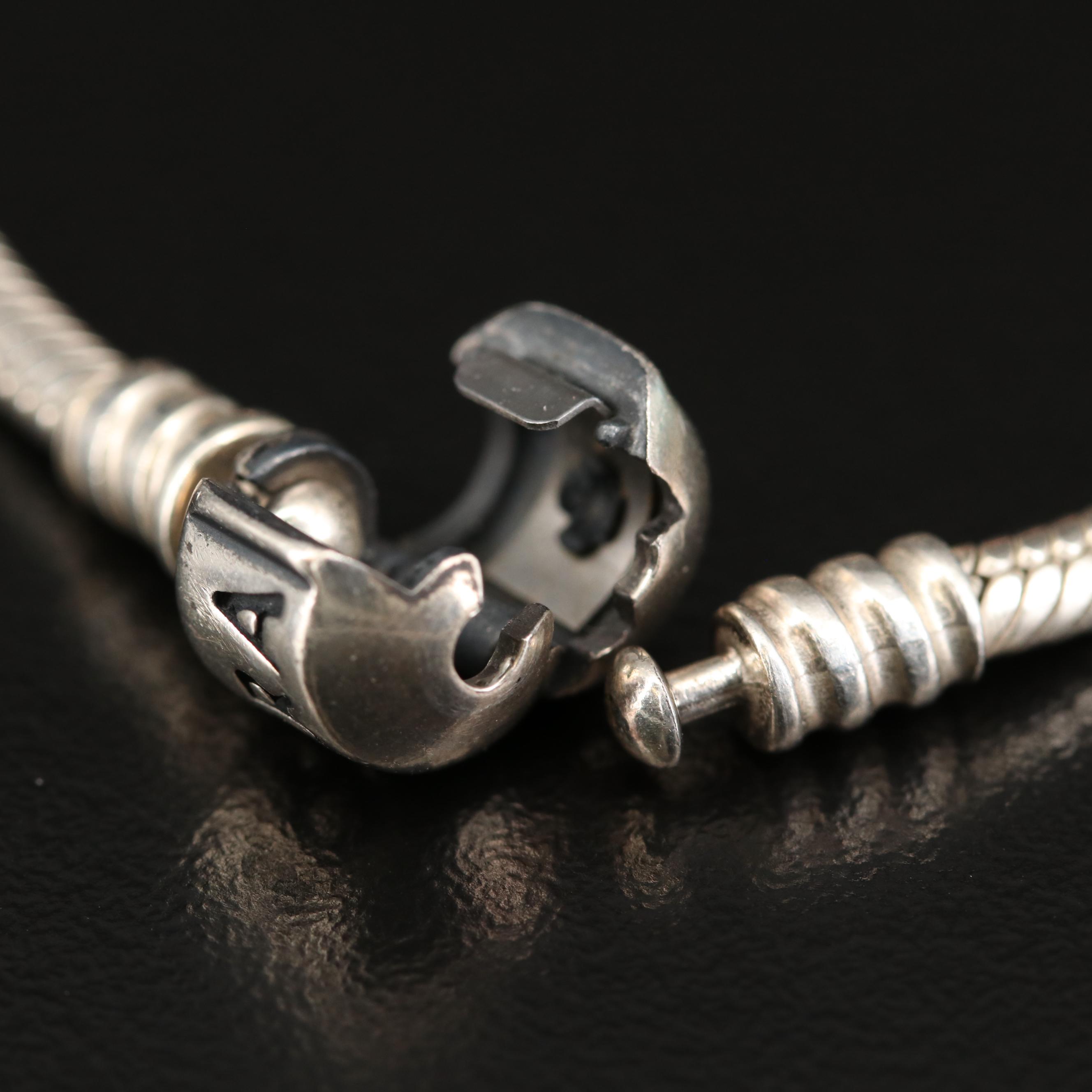 Pandora Bracelet and Charms Featuring Disney's Mickey and Minnie Mouse