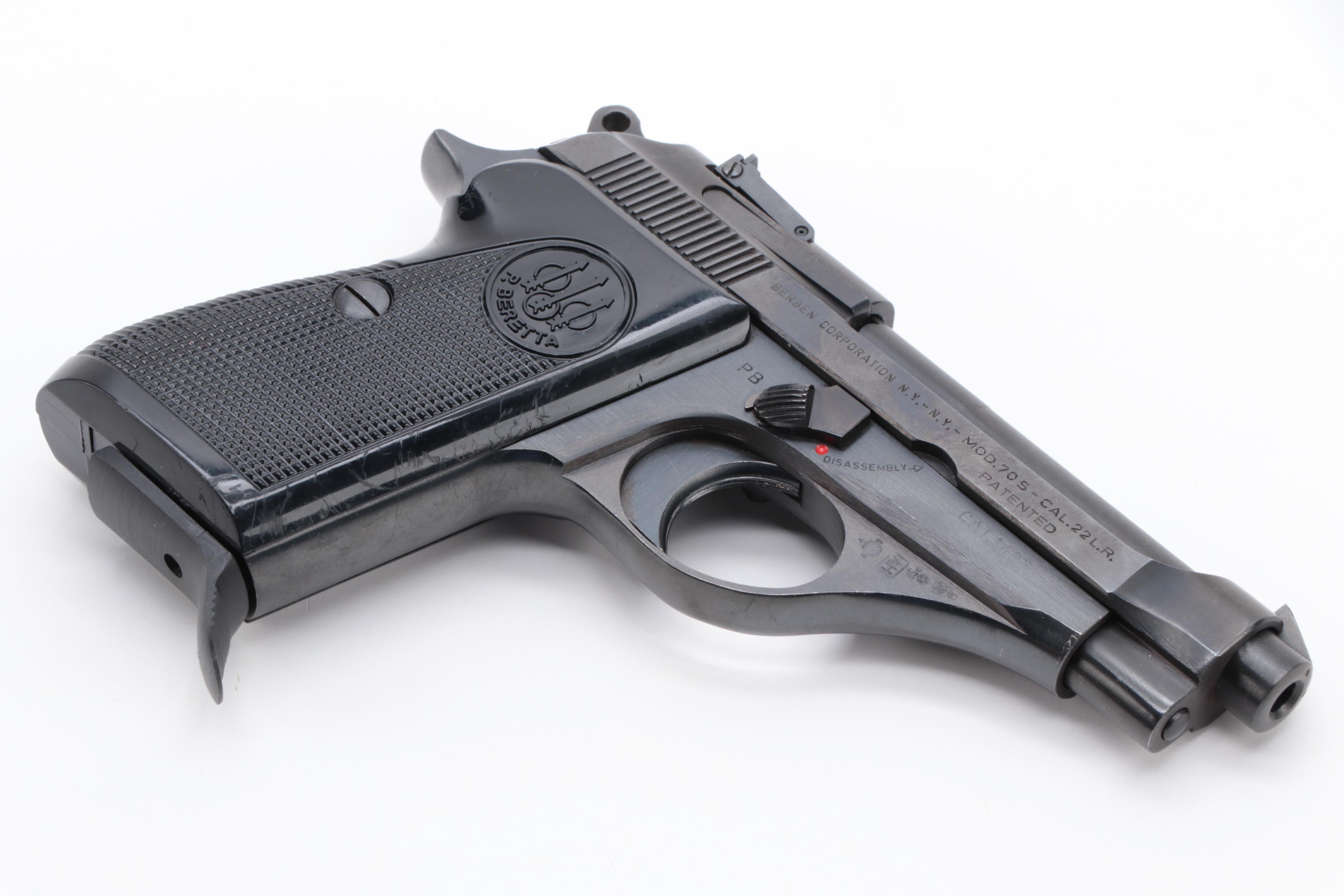 Beretta Model 70 S .22 Semi-auto Pistol