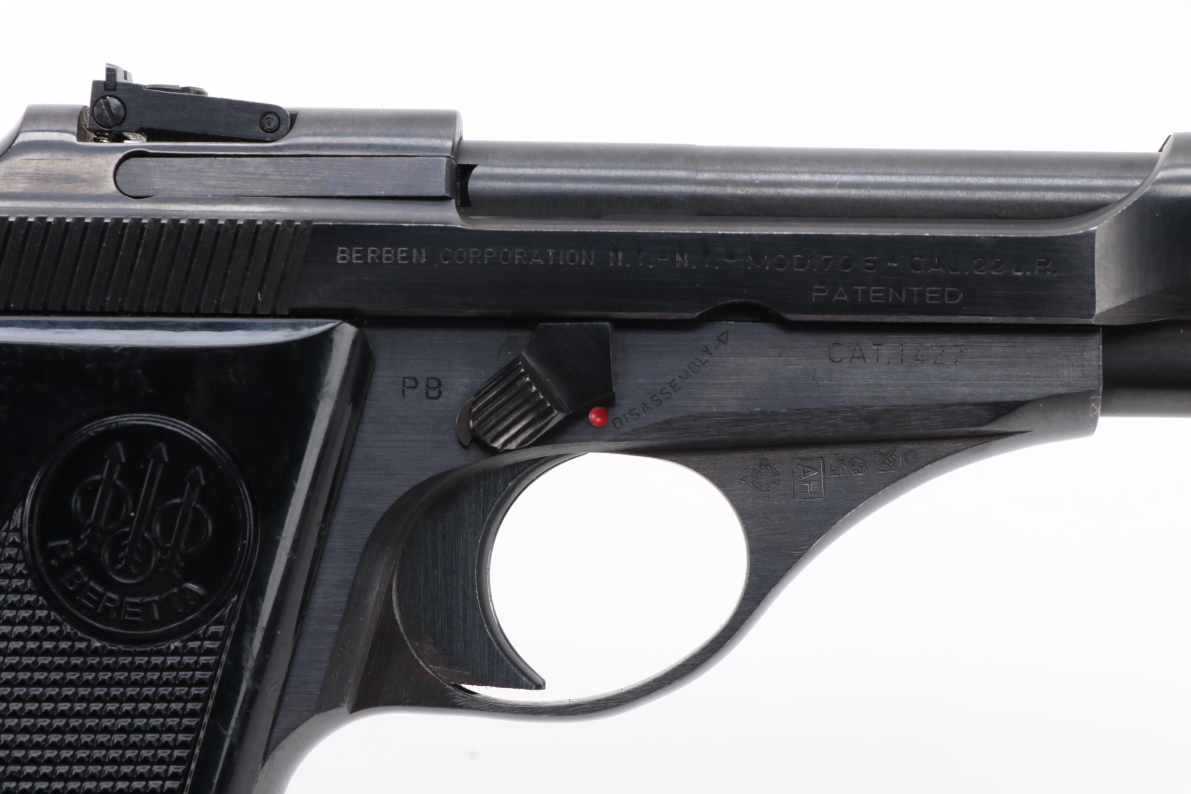 Beretta Model 70 S .22 Semi-auto Pistol