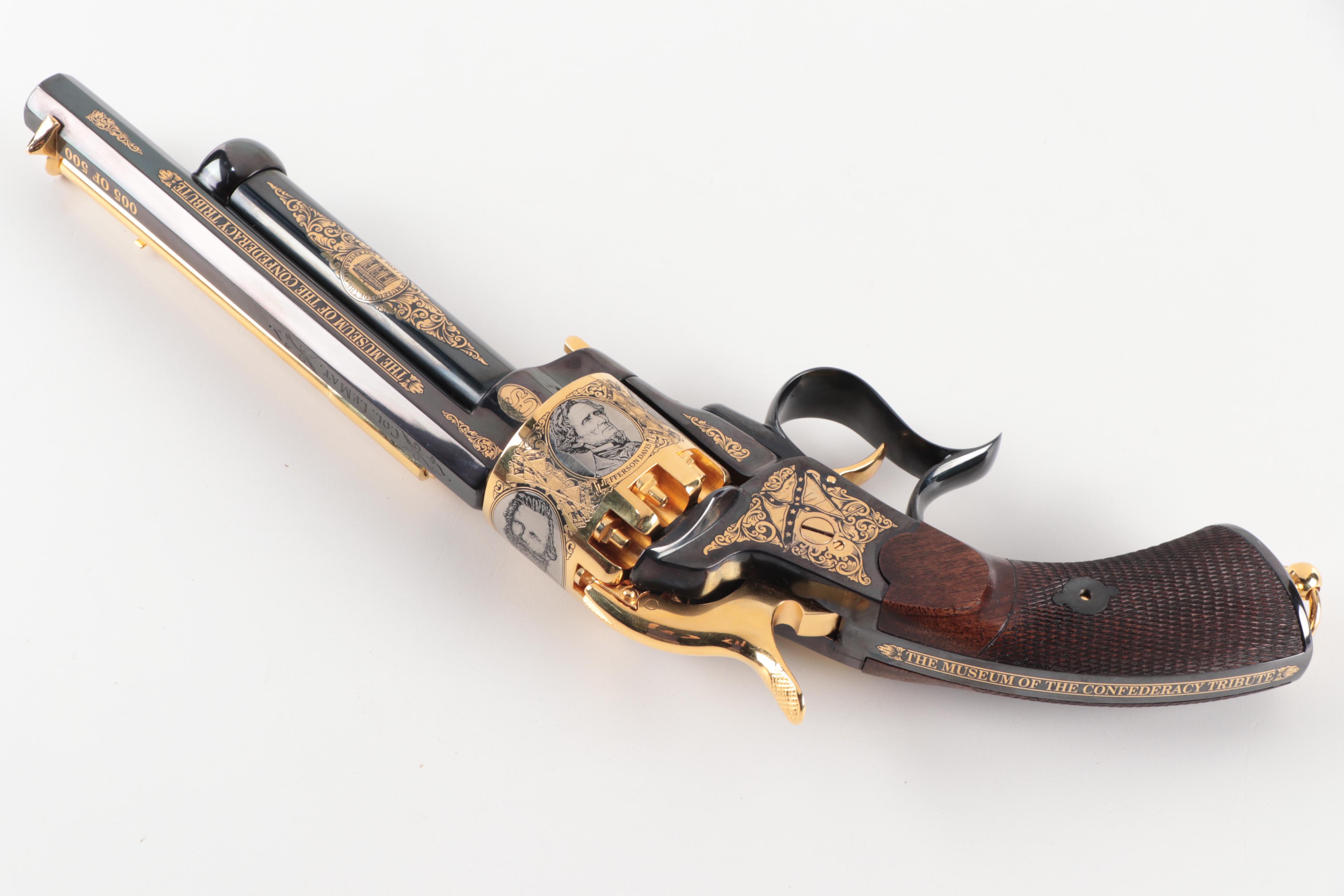 America Remembers LeMat CSA Blackpowder Revolver