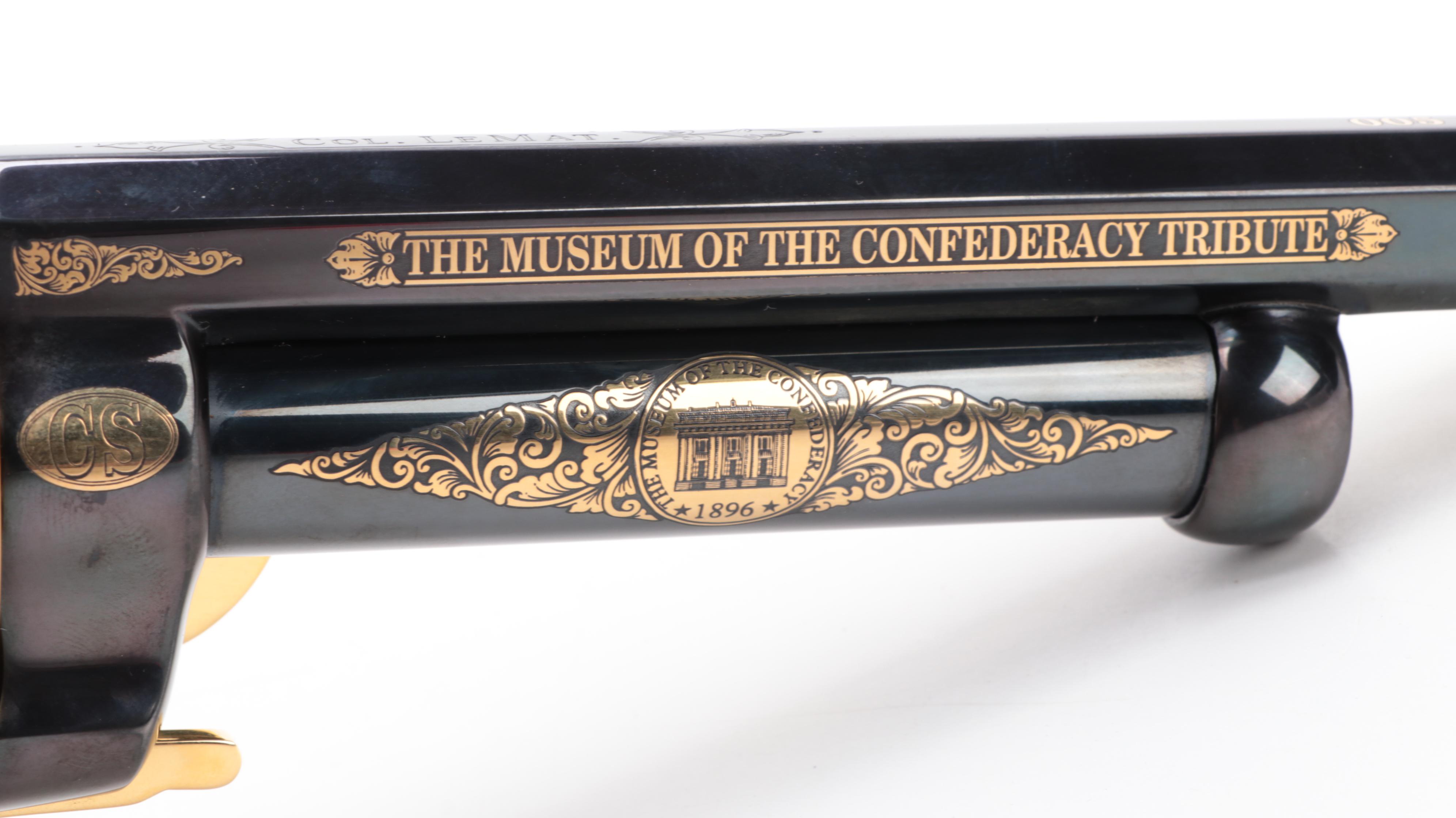 America Remembers LeMat CSA Blackpowder Revolver