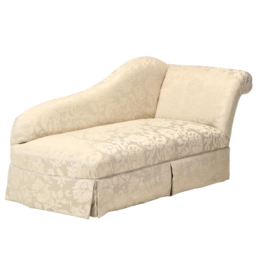 Fairfield Chair Company Custom-Upholstered Right-Arm-Facing Chaise Lounge