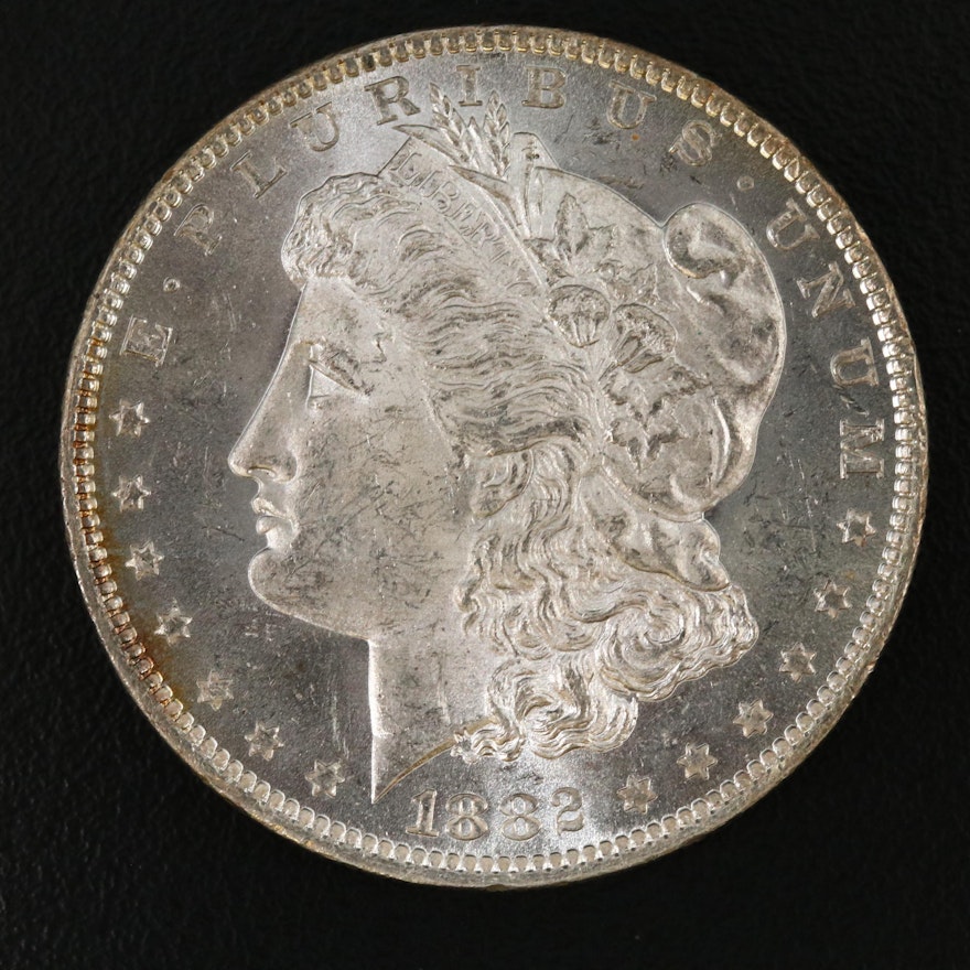 1882-O Uncirculated Morgan Silver Dollar