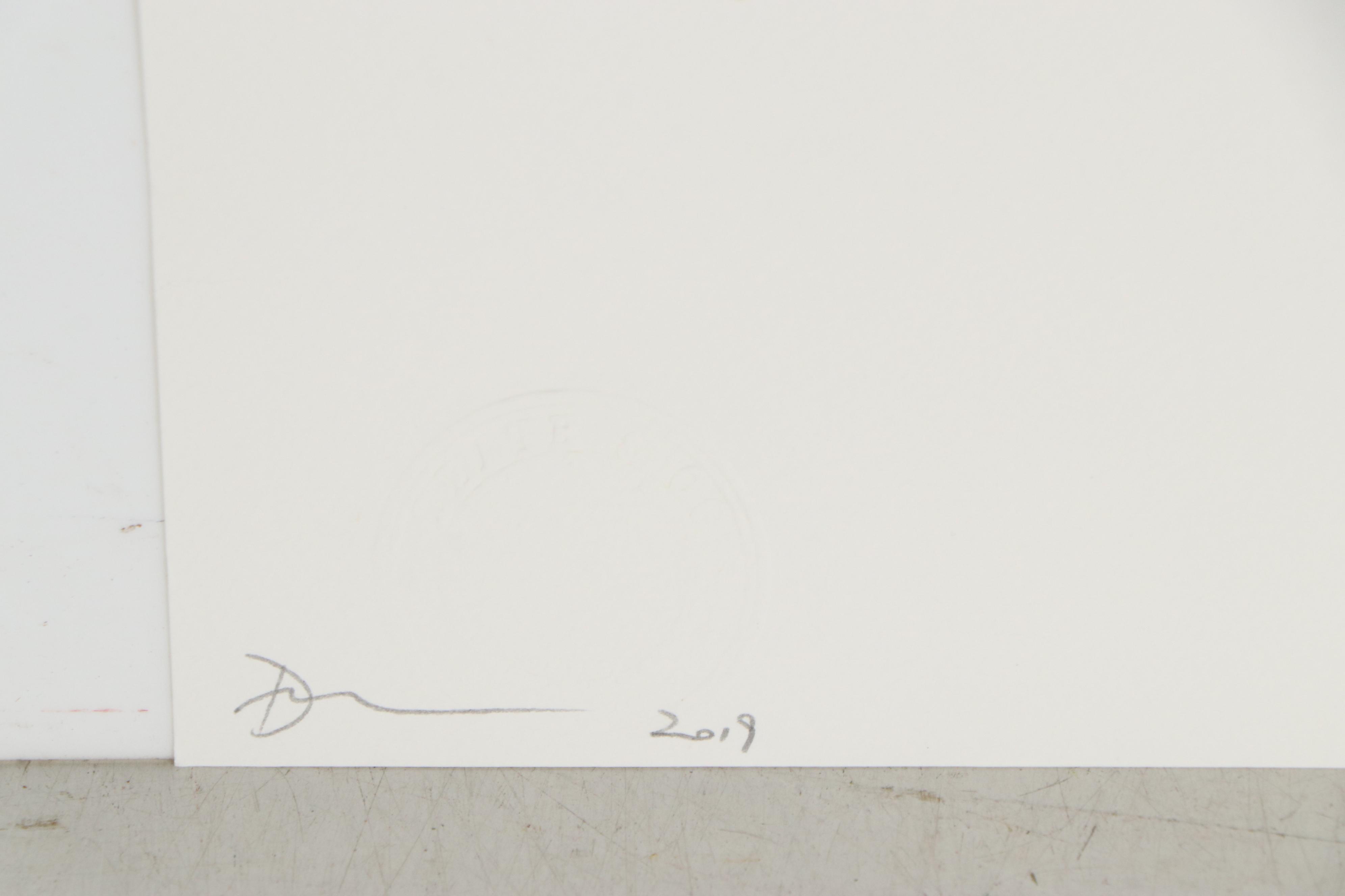 Death NYC Pop Art Giclée of Nike Shoe with Louis Vuitton Logo